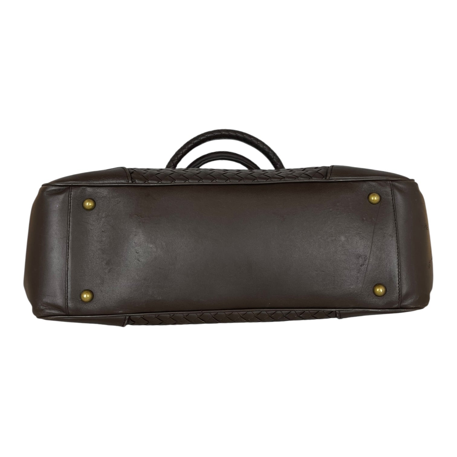 BOTTEGA VENETA/Hand Bag/Leather/BRW/Intrecciato view 5