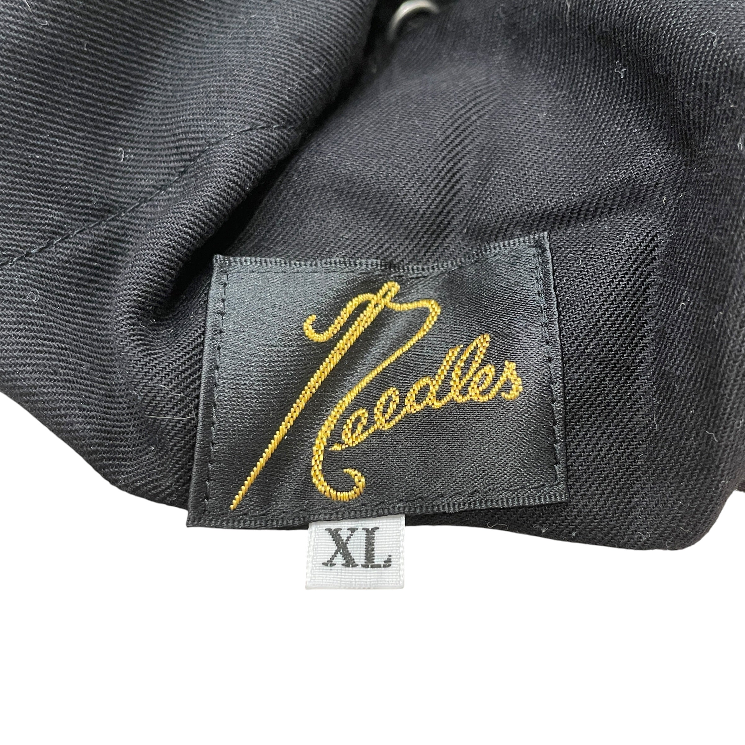 Needles/Shorts/XL/Polyester/CRM/PPL NEEDLES LOGO RIGHT view 4