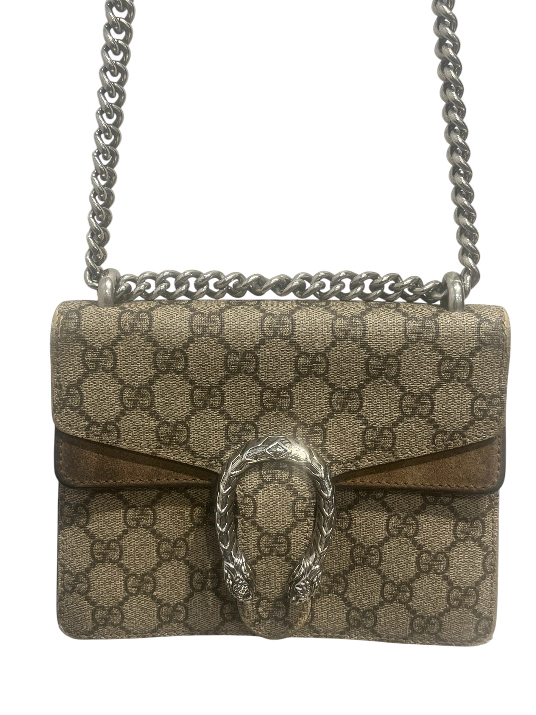 GUCCI/Cross Body Bag/Cotton/KHK/DIONYSUS MINI view 4