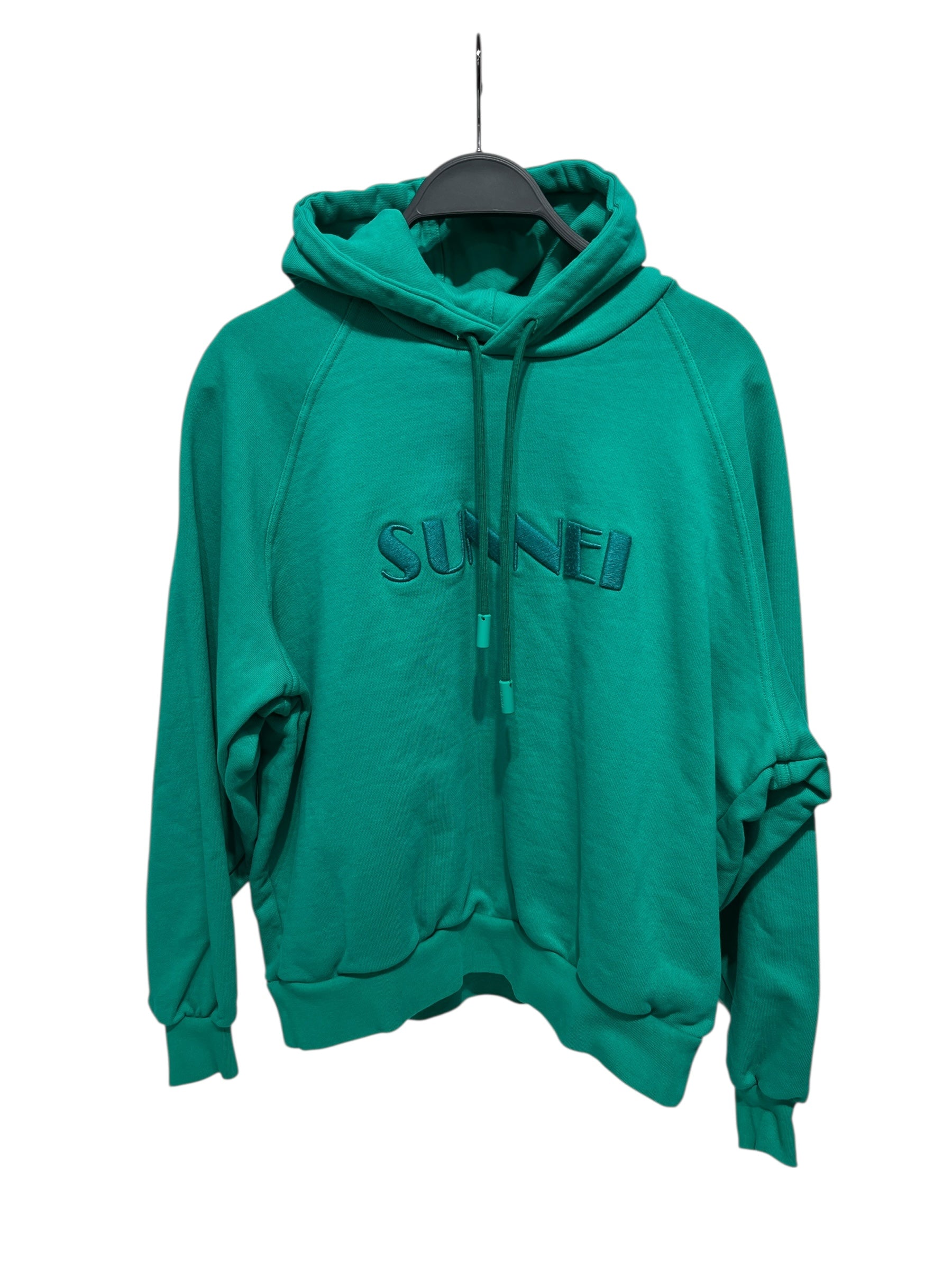 SUNNEI/Hoodie/XS/Cotton/GRN/CROPPED view 1
