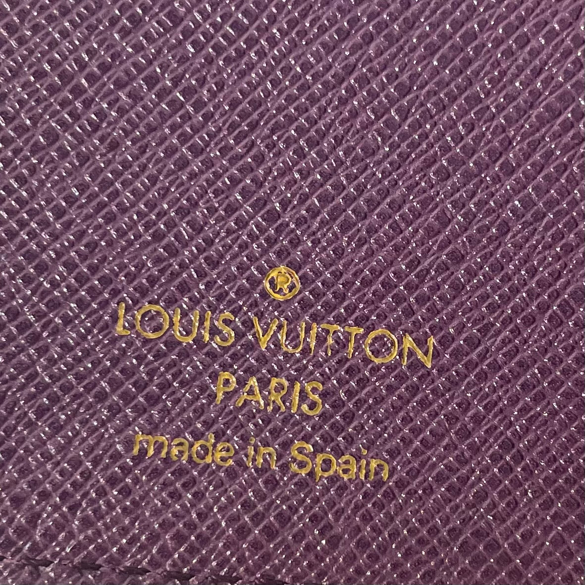 LOUIS VUITTON/Leather/GLD/Planner view 3
