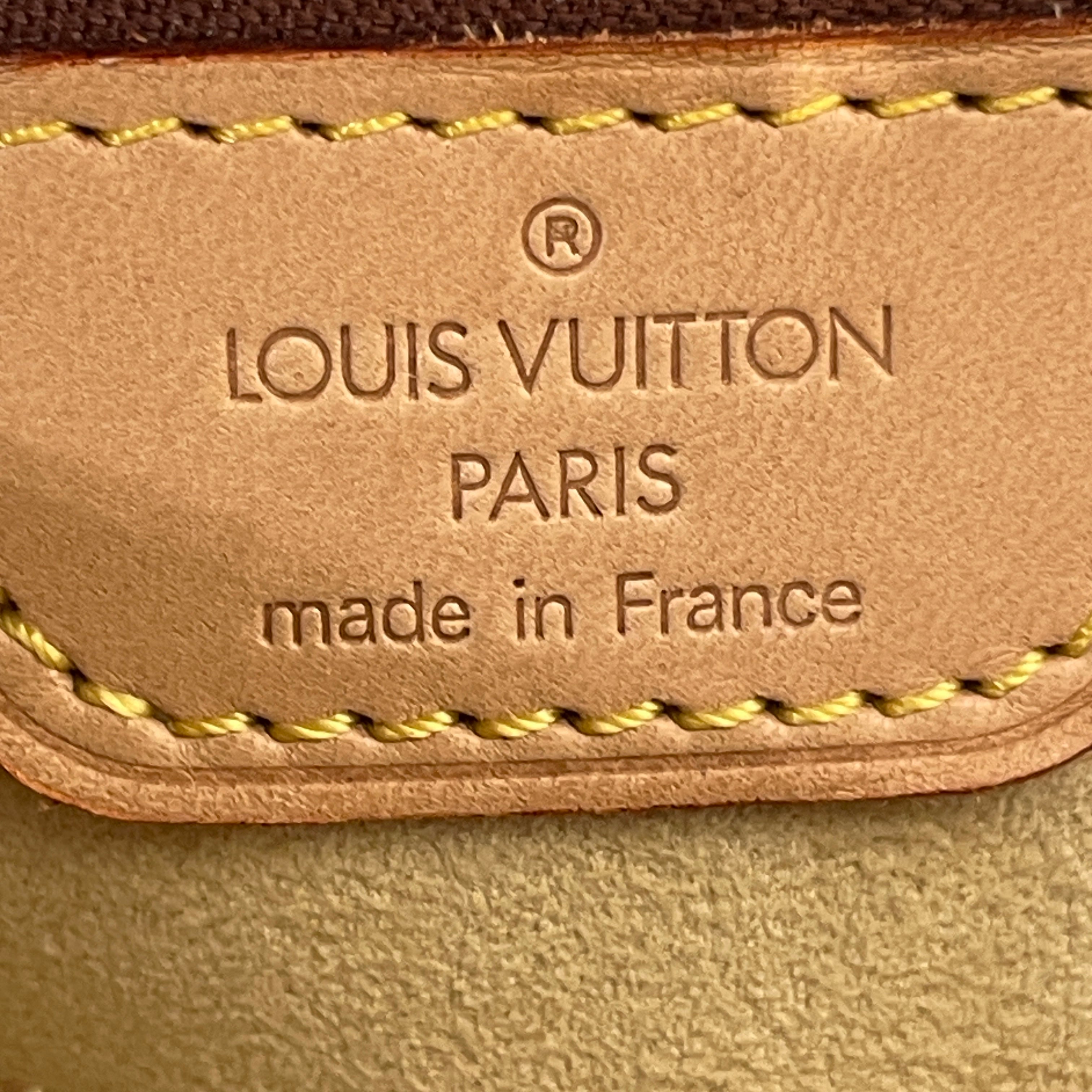 LOUIS VUITTON/Hand Bag/Monogram/Leather/BRW/LOOPING HAND BAG view 4