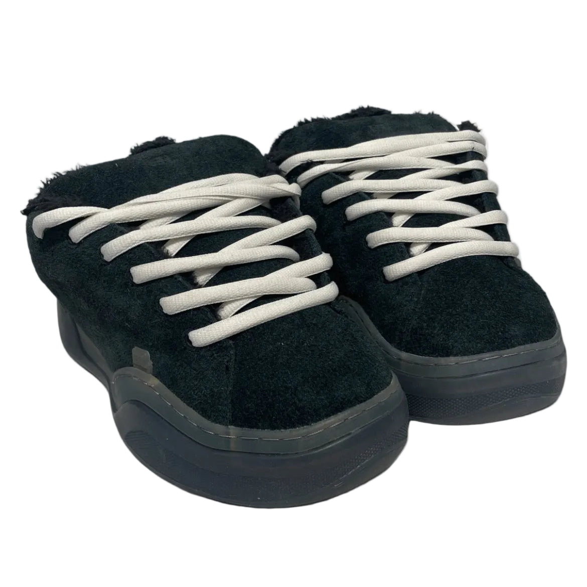 ERL/Low-Sneakers/US 8/Suede/BLK/vamp view 1