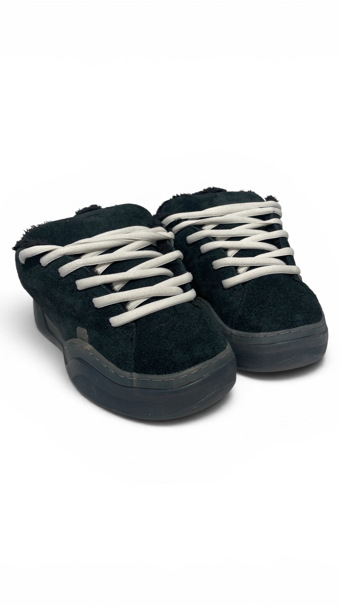 ERL/Low-Sneakers/US 8/Suede/BLK/vamp view 1