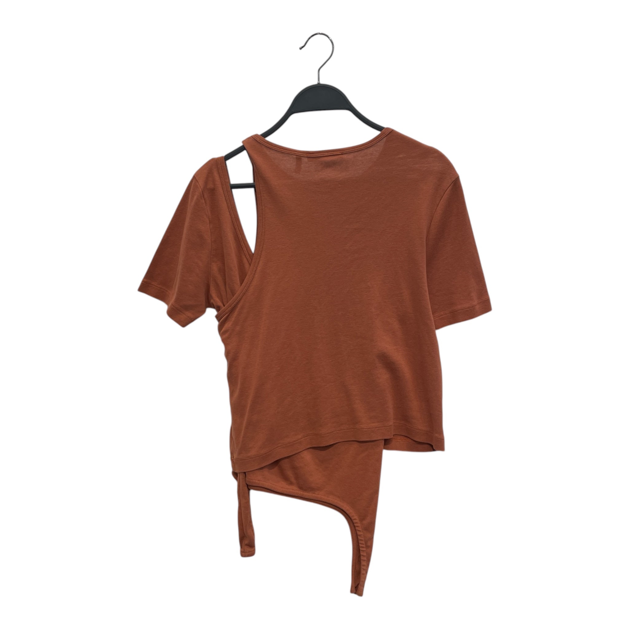 Helmut Lang/LS Blouse/L/Cotton/ORN/CUTOUT LAYERED TEE view 3