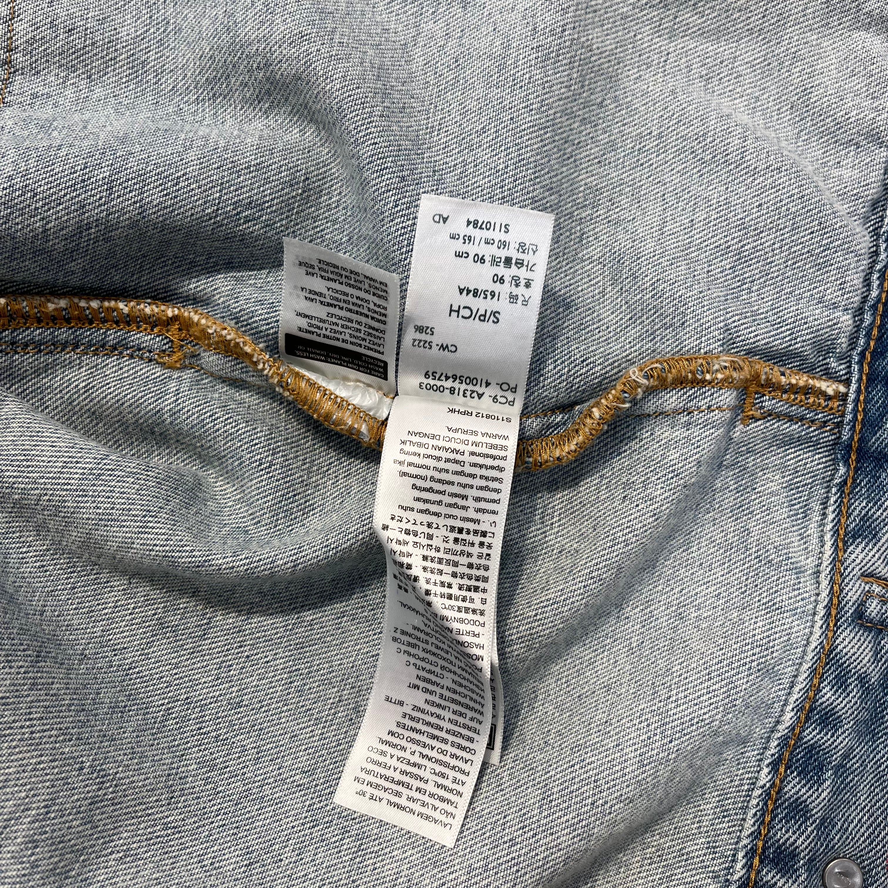 DENIM TEARS/Levi's/Denim Jkt/S/Cotton/MLT/UNION JACK DENIM JACKET view 4