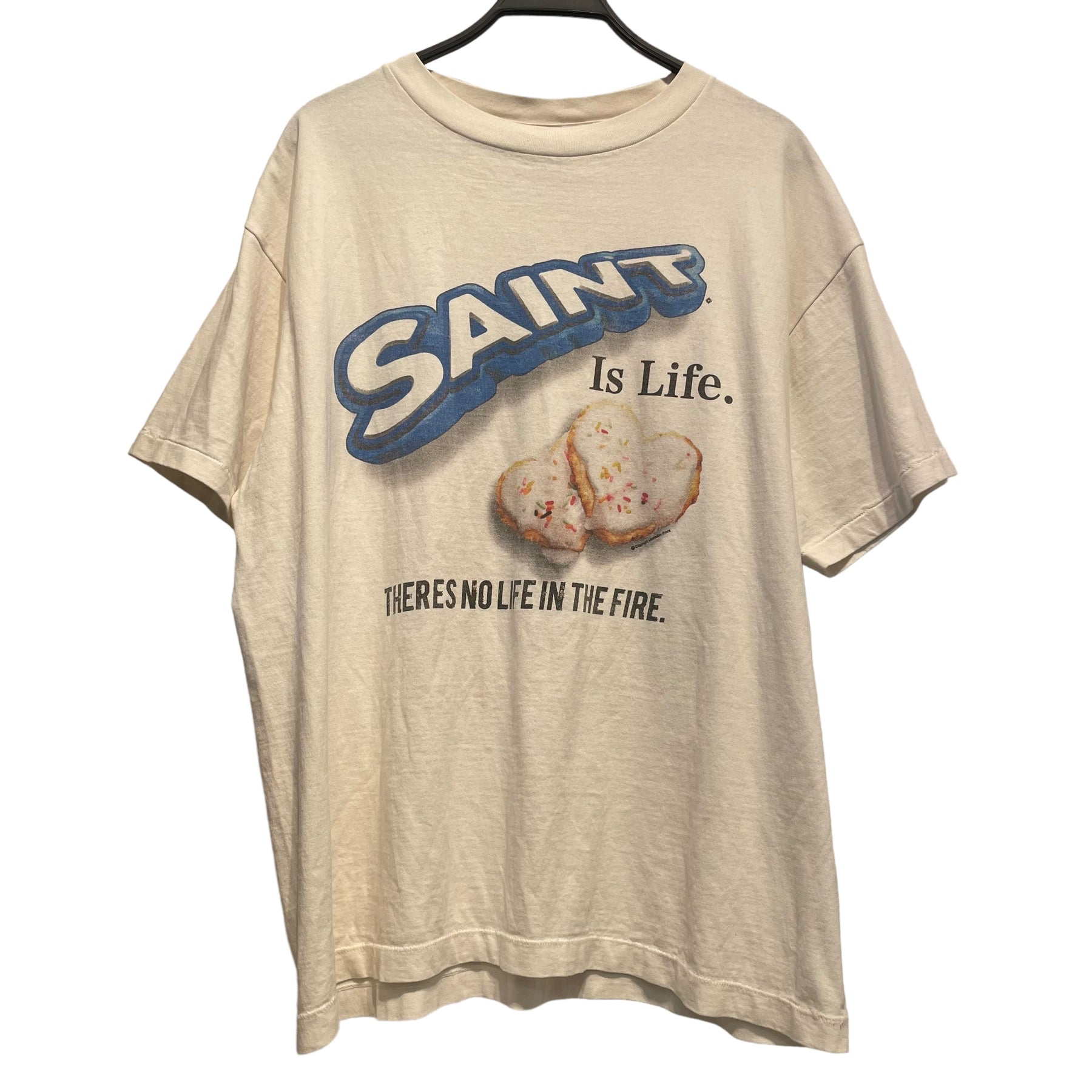 SAINT MICHAEL/T-Shirt/XL/Cotton/WHT/ – 2nd STREET USA