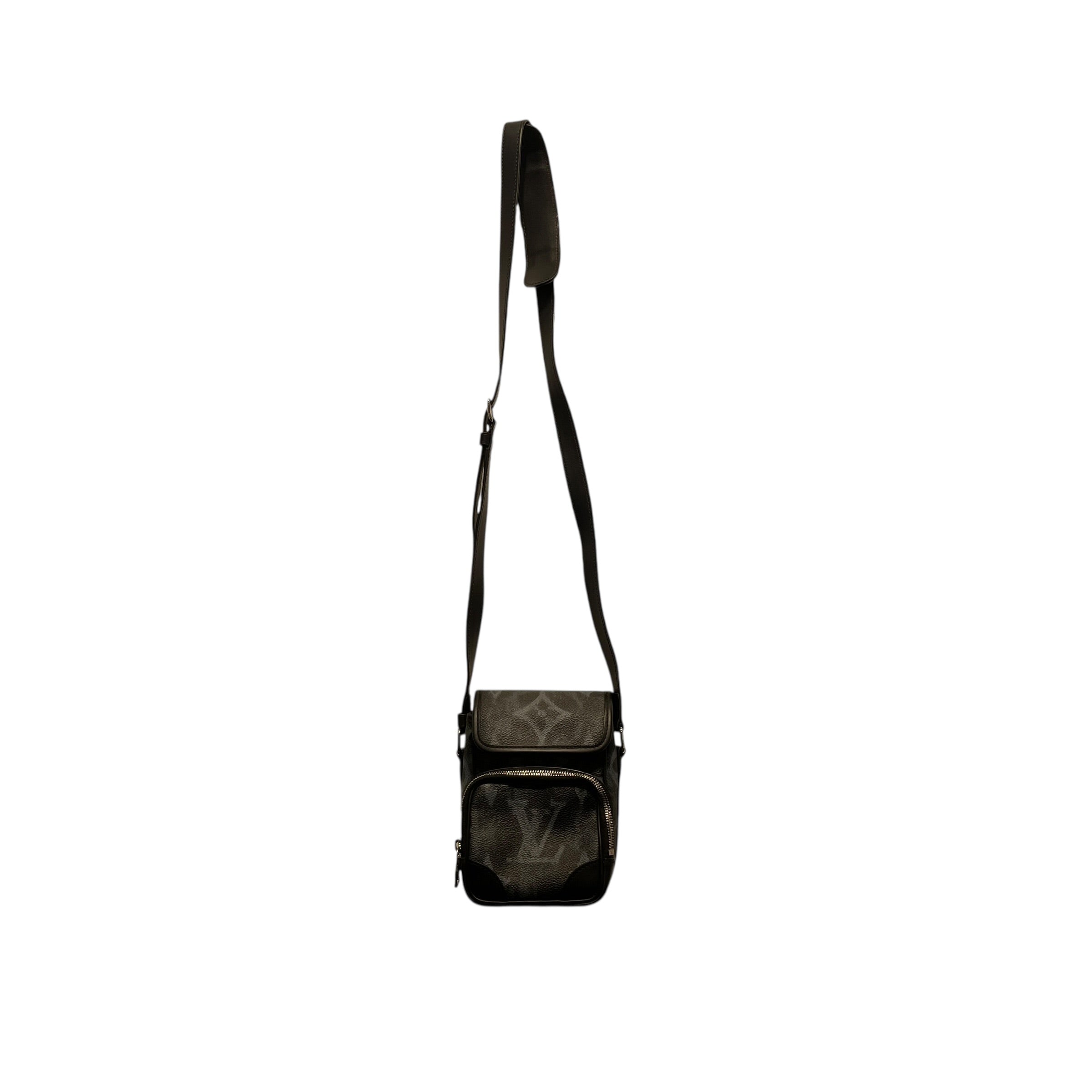 LOUIS VUITTON/Cross Body Bag/All Over Print/Leather/BLK/CROSS BPDY GRAFITI LOGO view 9