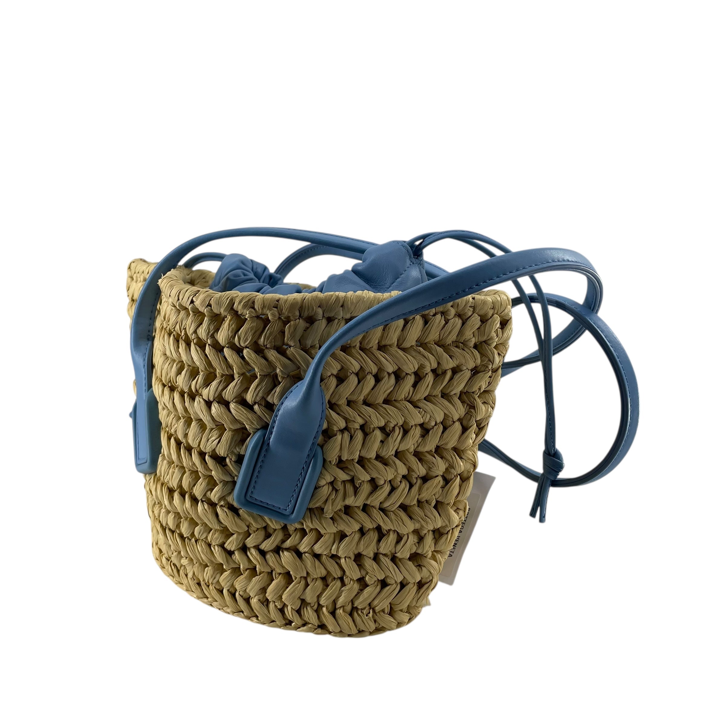 BOTTEGA VENETA/Bag/BLU/WEAVE BASKET BLUE view 3