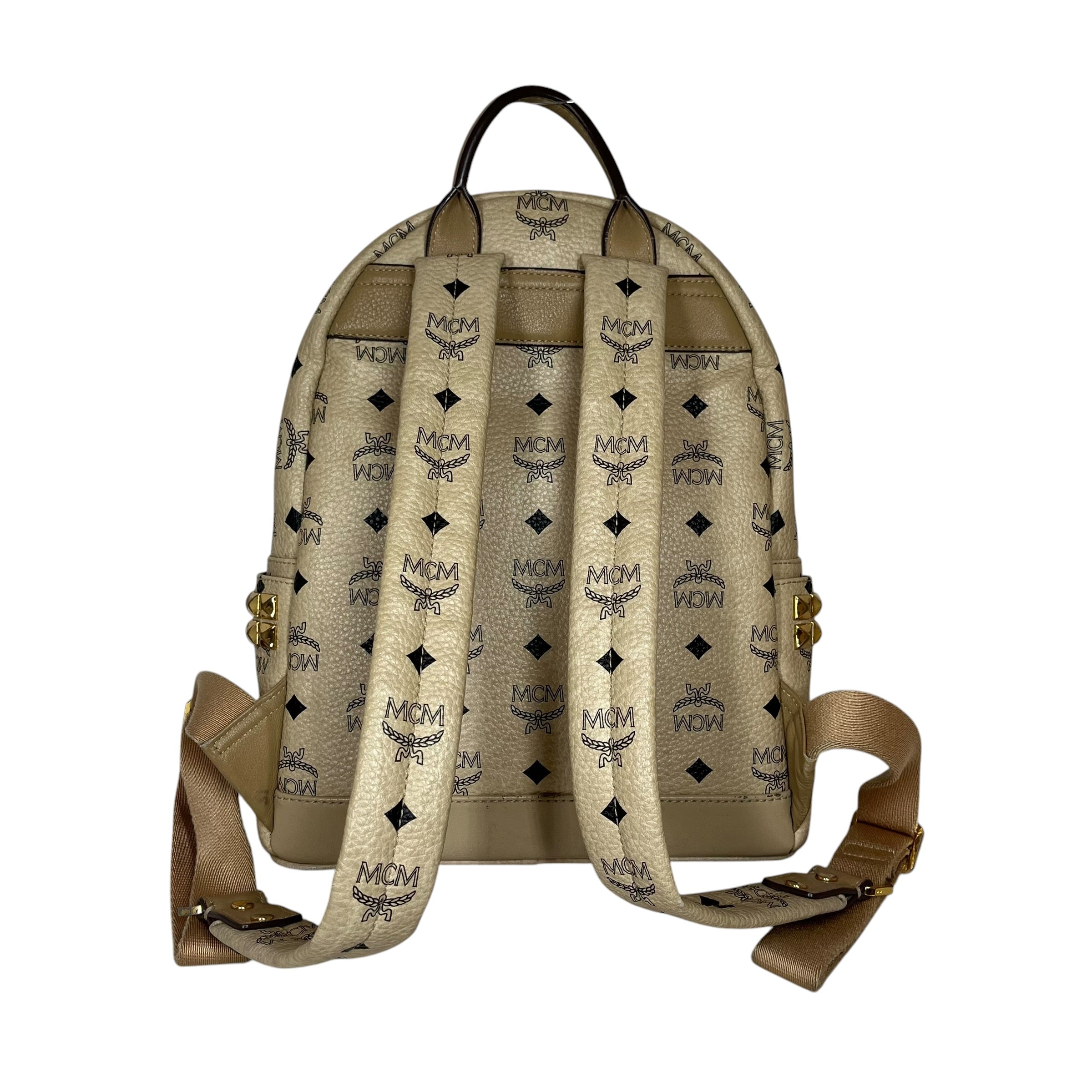 MCM/Bag/Leather/BEG/visetos view 2