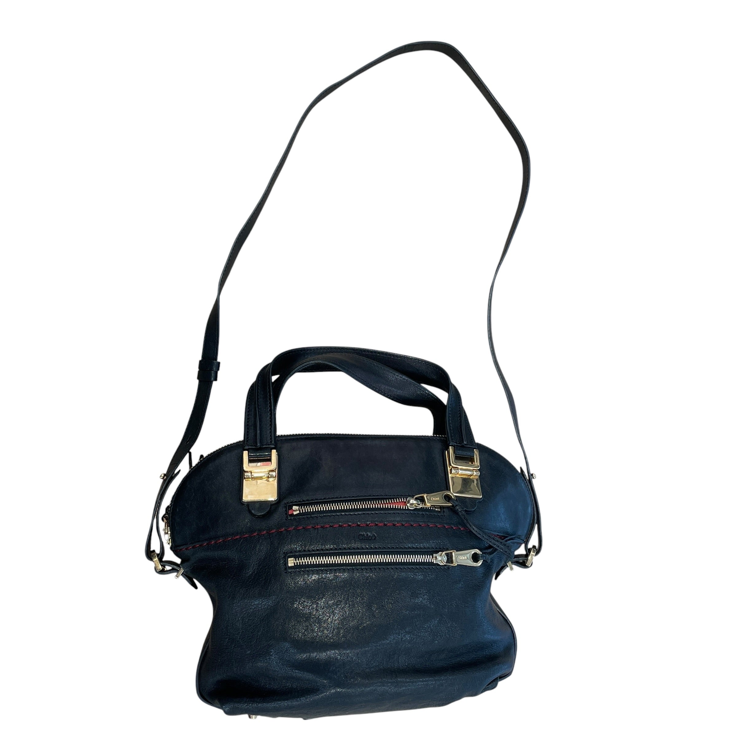 Chloe/Hand Bag/Black/Leather/ view 1