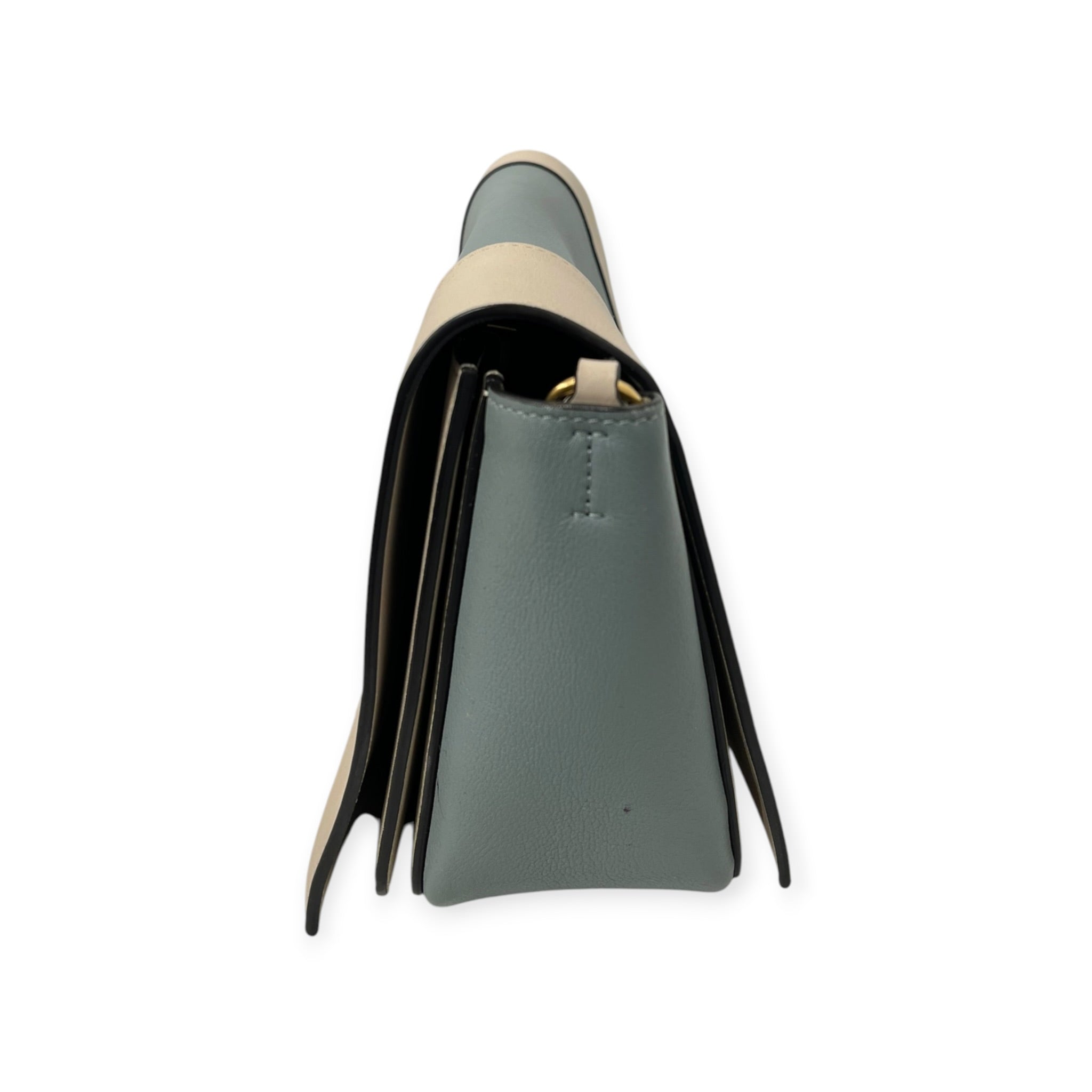 CELINE/Bag/Leather/BLU/CELINE FRAME CROSSBODY view 4