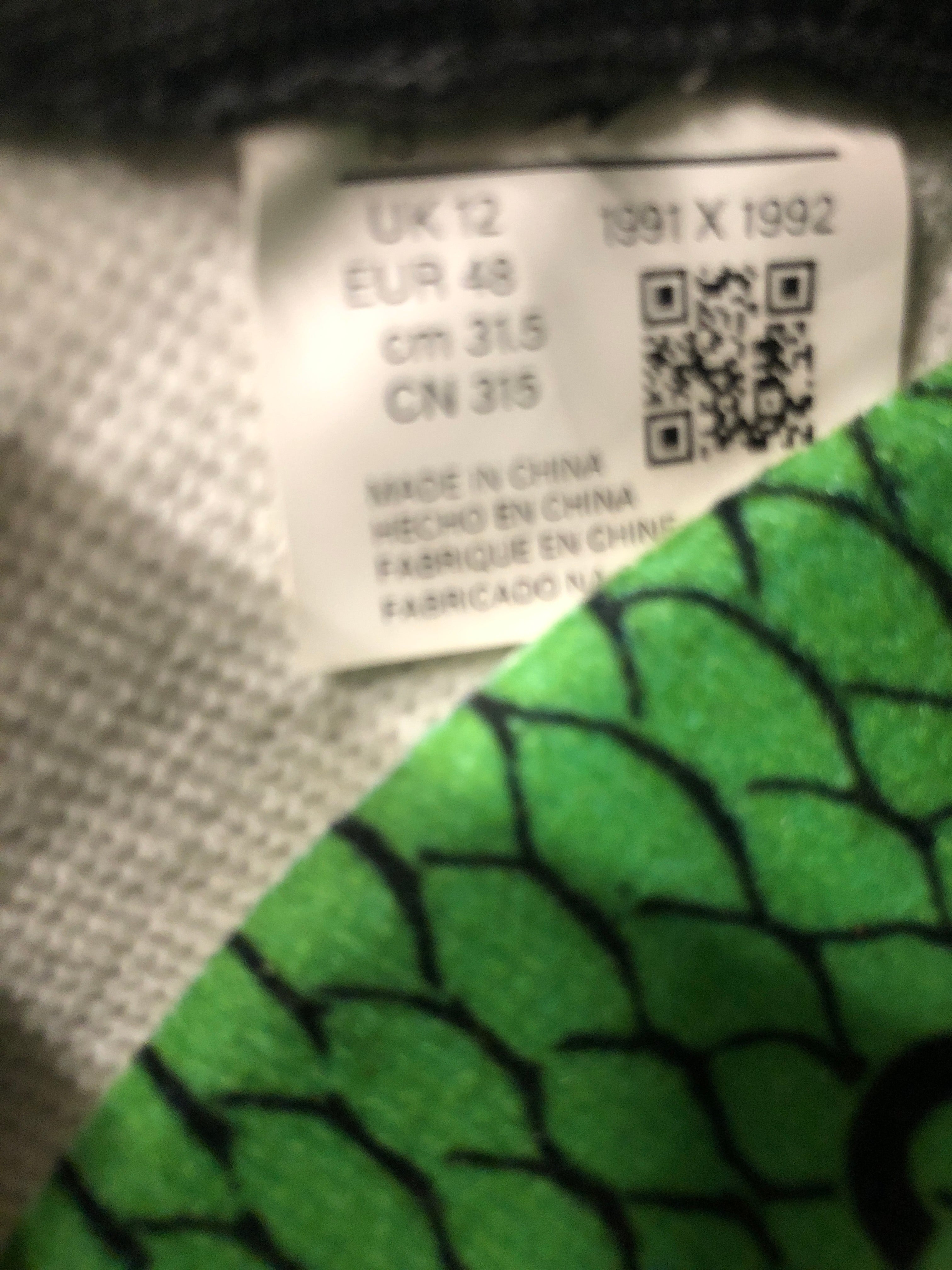 KOOL KIY/Hi-Sneakers/US 13/GRN/BLACK GREEN LOW TOP view 5