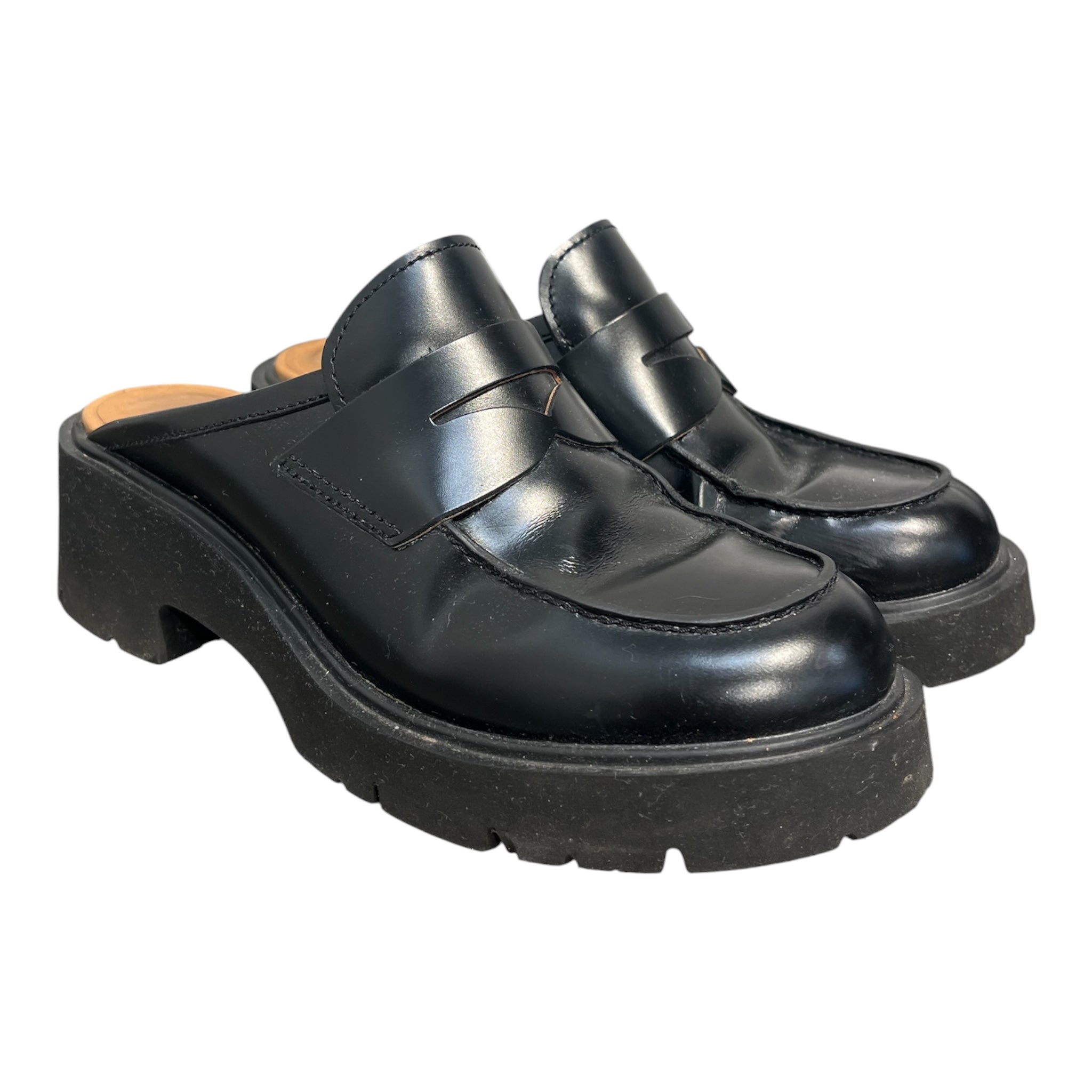camper/Shoes/US 7/Leather/BLK/CLOG MILAH view 1