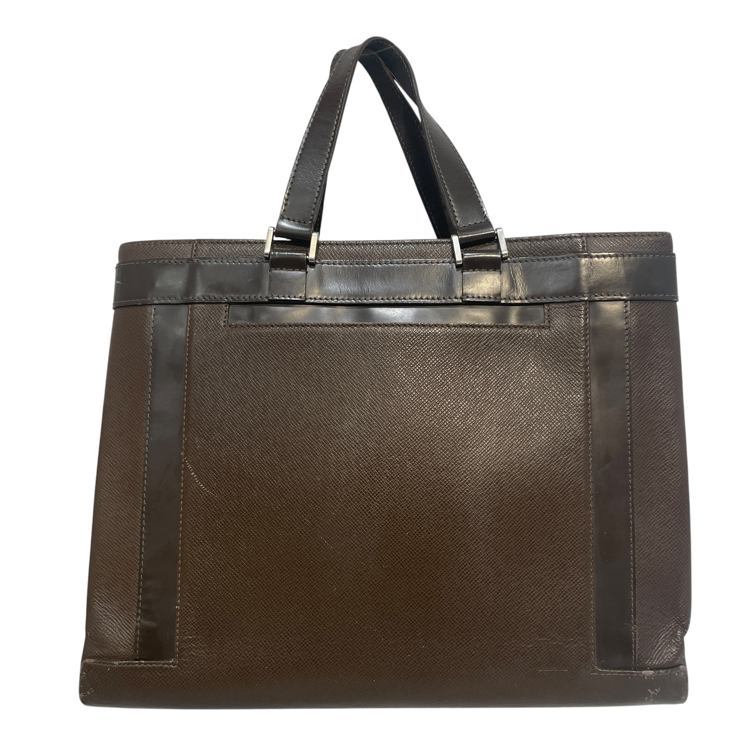 LOUIS VUITTON/Bag/Leather/BRW/Taiga Kasbek PM Tote view 1