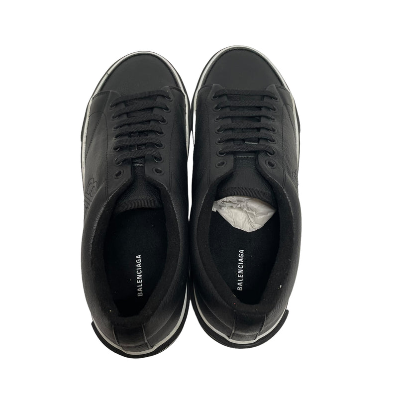 BALENCIAGA/Low-Sneakers/EU 43/Polyester/BLK/Low Double B Sneaker