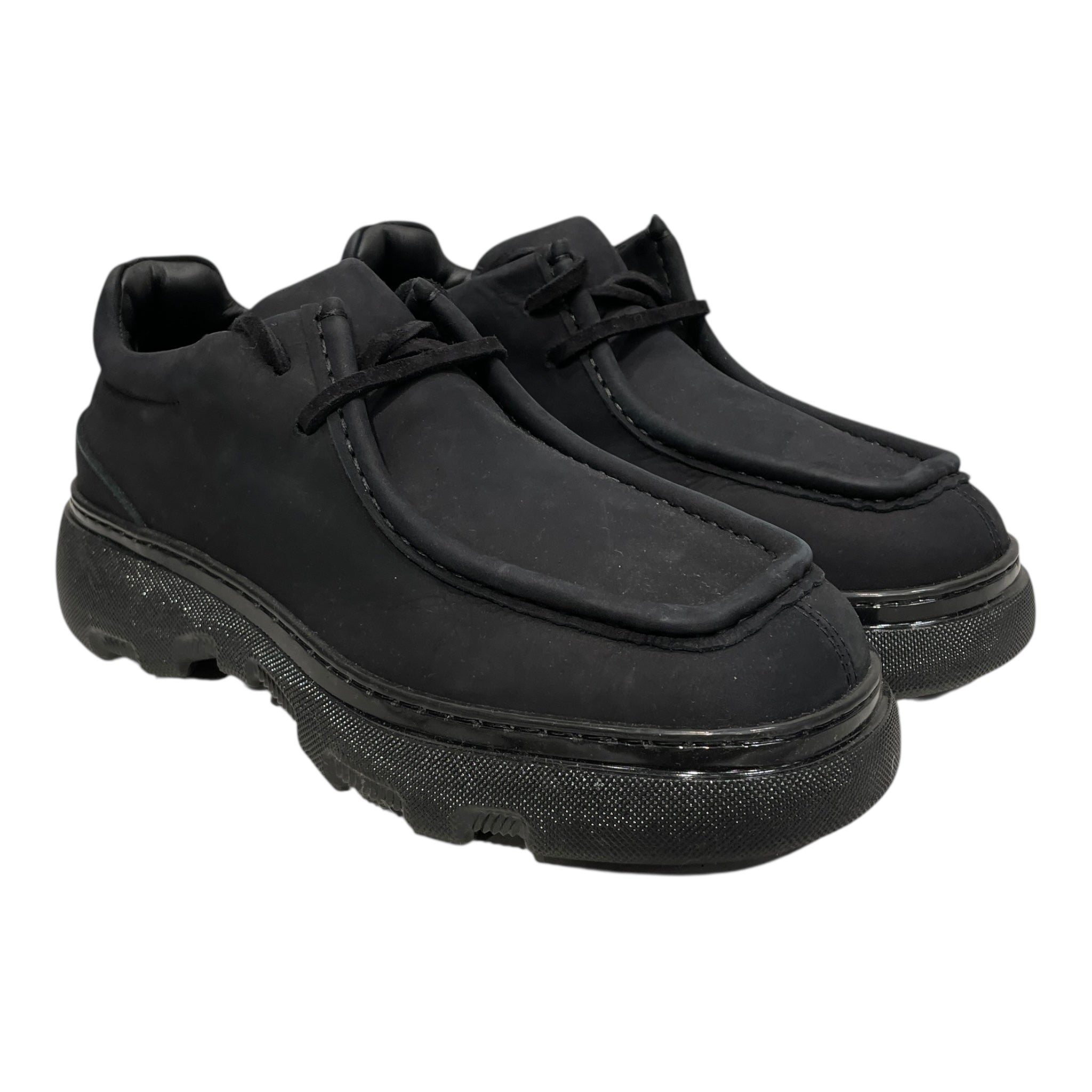 BURBERRY/Low-Sneakers/EU 40/Suede/BLK/SNEAKER SOLE MOC SHOE view 1