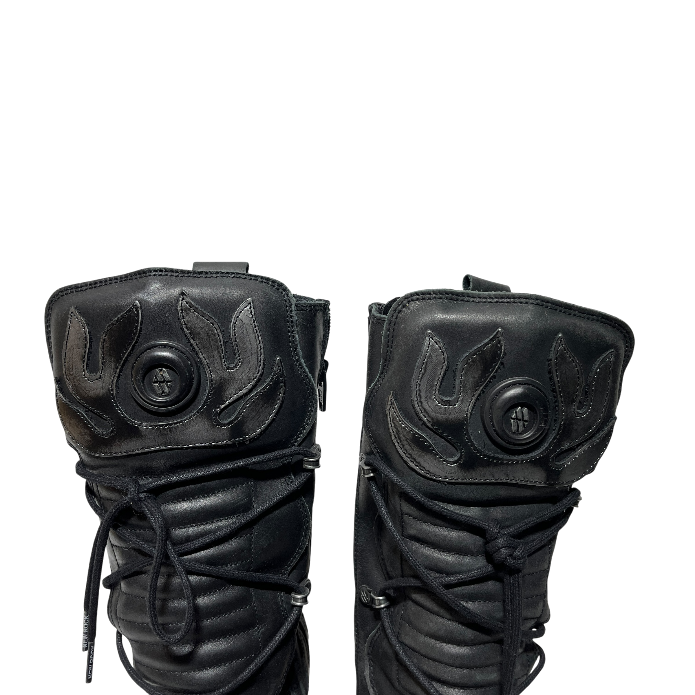 NEW ROCK/Heels/EU 38/Leather/BLK/ view 4