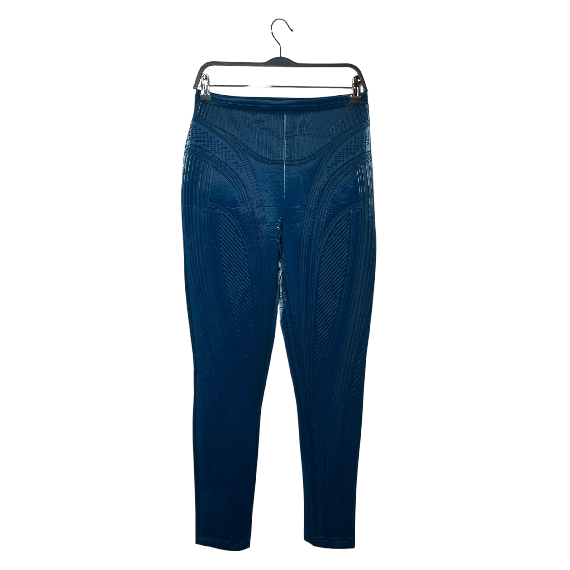 MUGLER/Bottoms/42/Polyester/BLU/embossed view 1