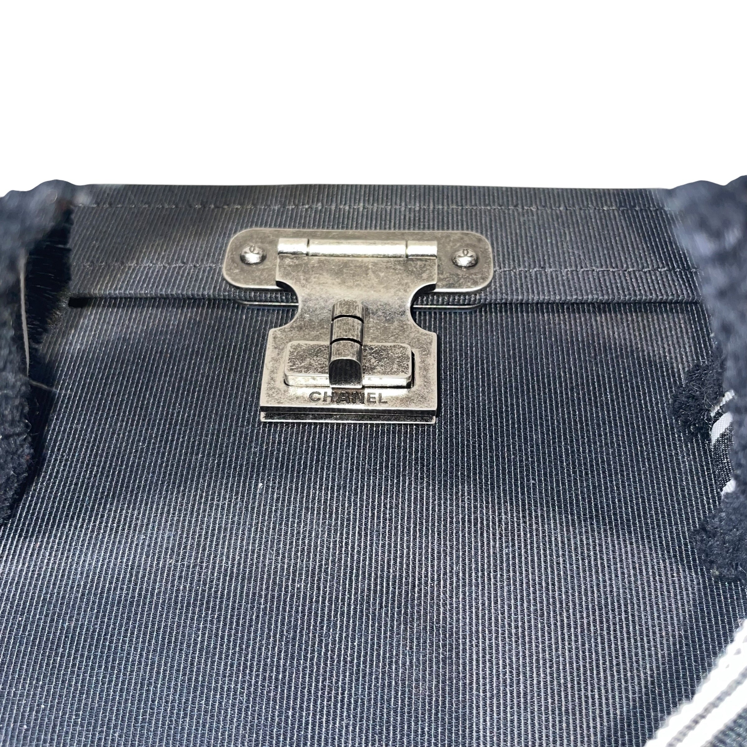 CHANEL/Bag/BLK/QUILTED VANITY CASE view 6