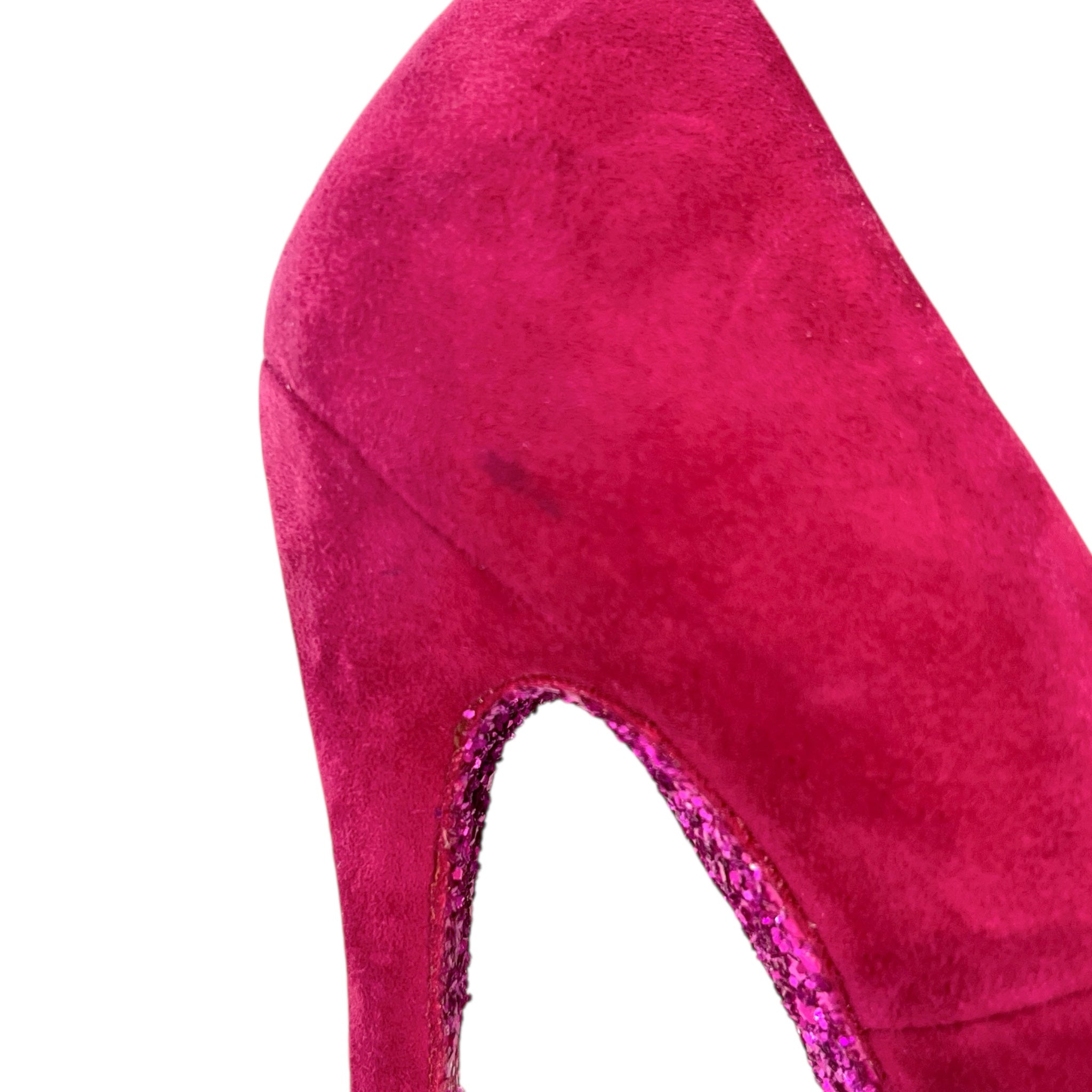 MIU MIU/Heels/EU 37.5/Glitter/PNK/ view 5