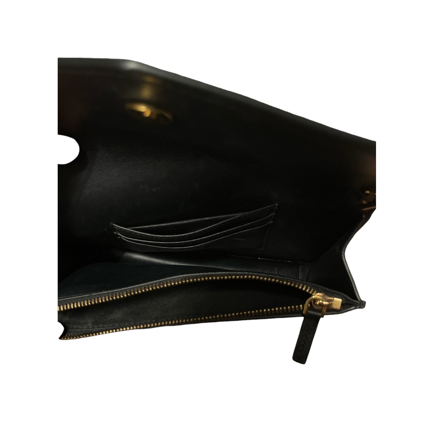 VERSACE/Cross Body Bag/Leather/BLK/lthr crossbody view 6
