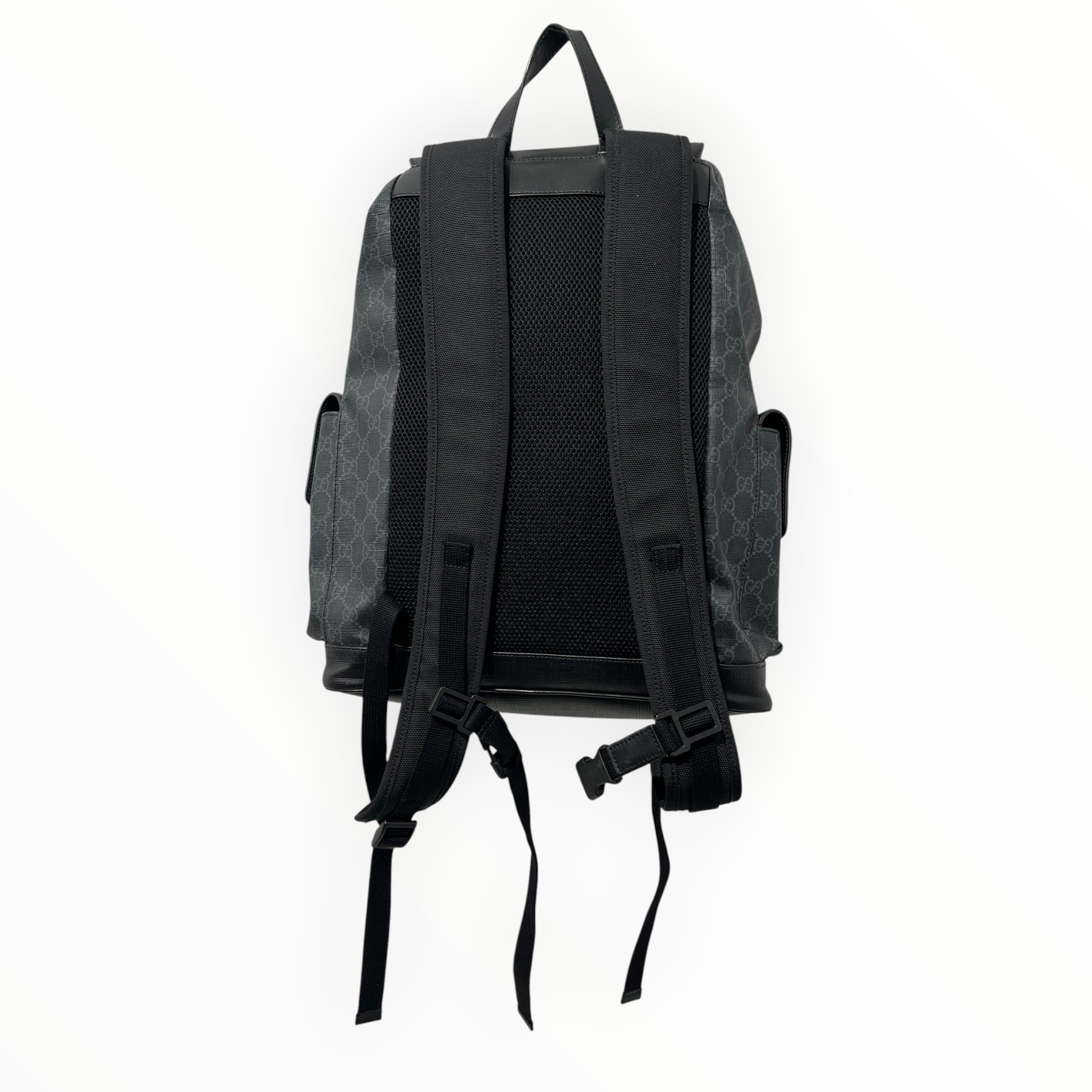 GUCCI/Bag/Monogram/Leather/BLK/GG SUPREME BACKPACK view 2