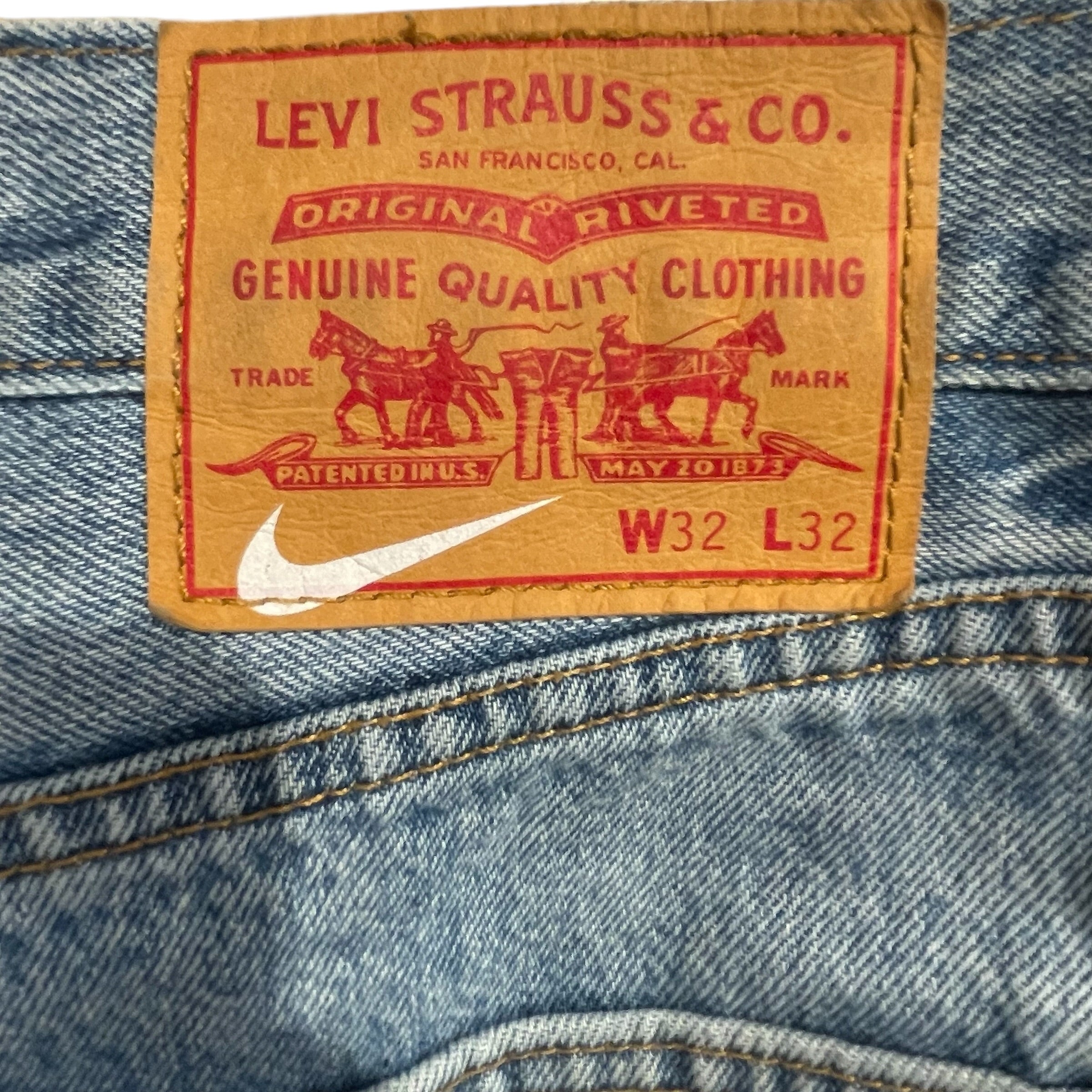 Levi's/Pants/32/Denim/BLU/LEVI X NIKE BAGGY JEAN view 3