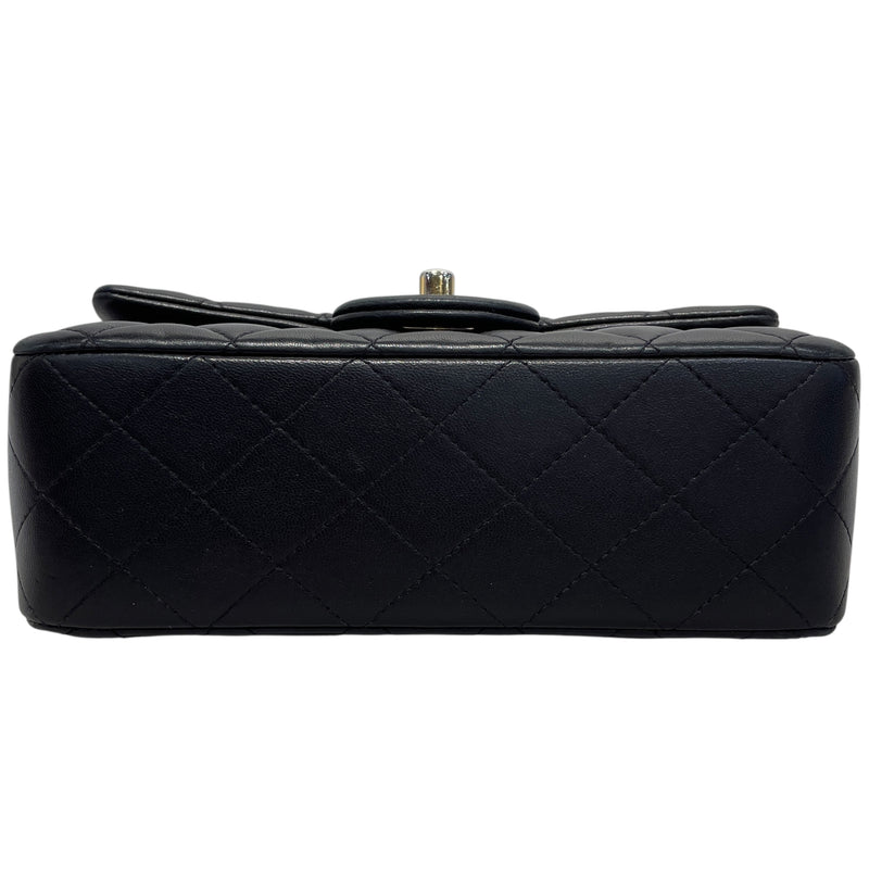 CHANEL/Hand Bag/Leather/BLK/P743U6TK