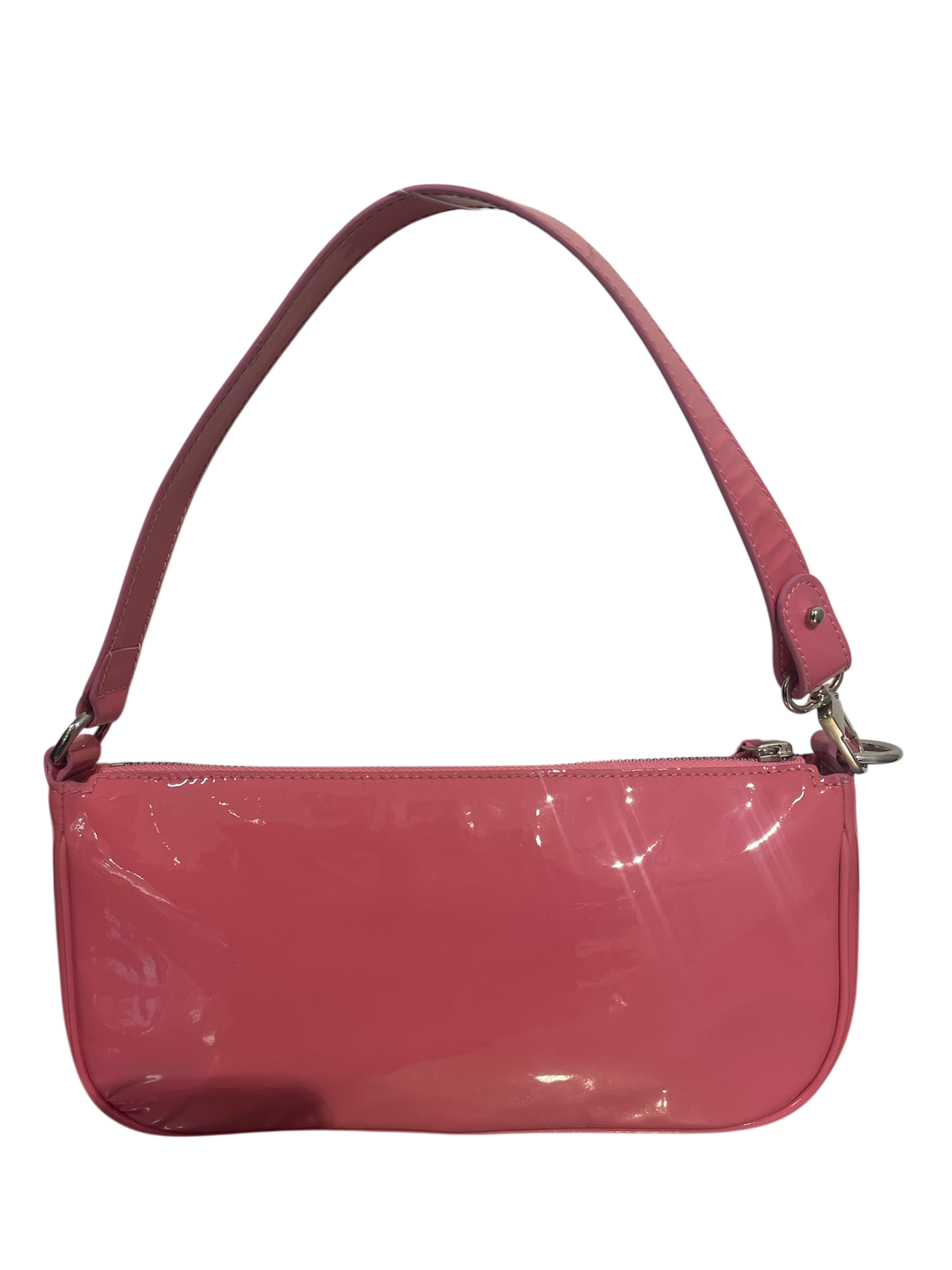 BY FAR/Hand Bag/Leather/PNK/BY FAR PATENT LEATHER SHOULDER view 2