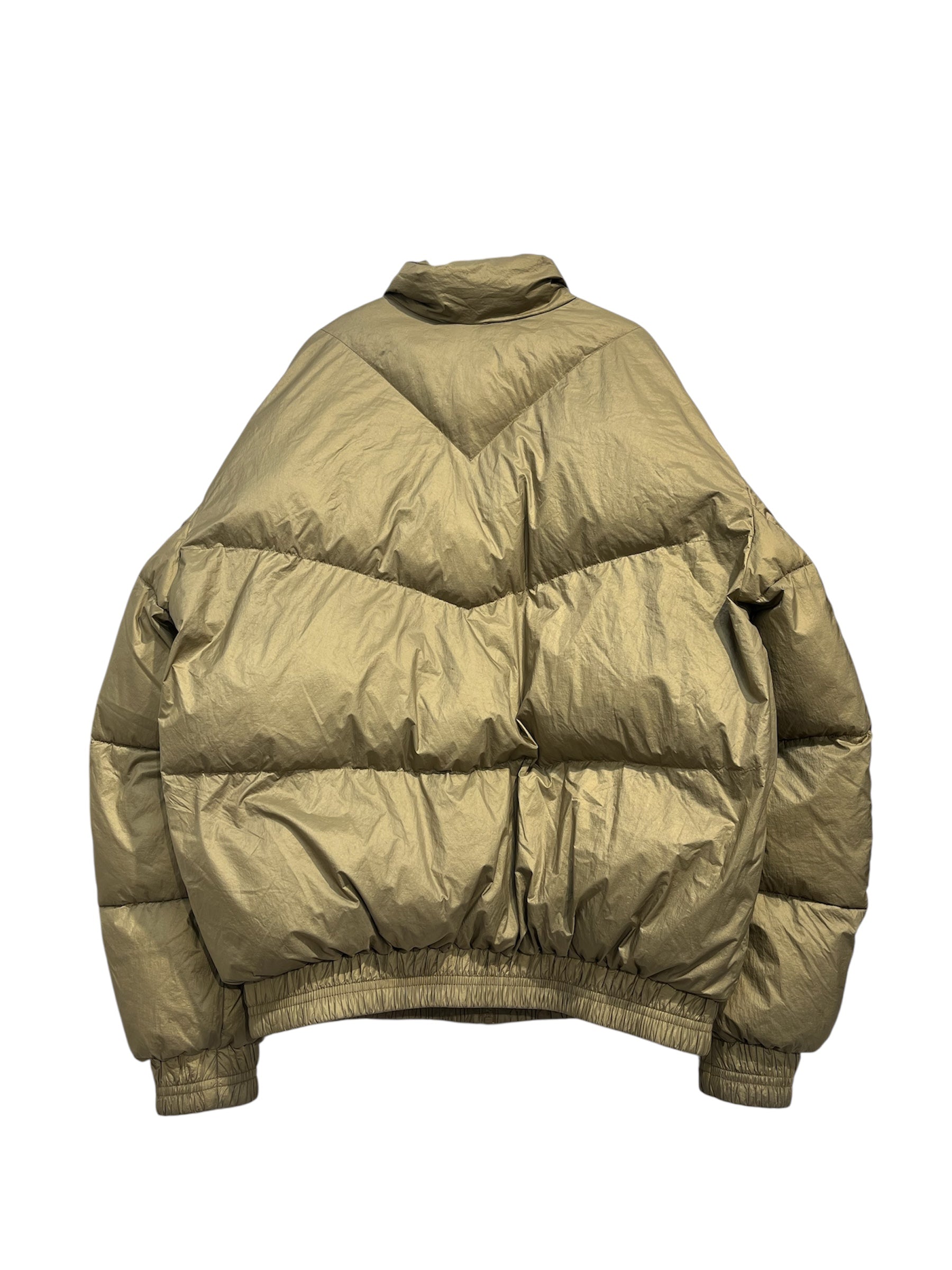 ISABEL MARANT/Puffer Jkt/L/Polyester/BEG/SHINY INTERIOR view 2