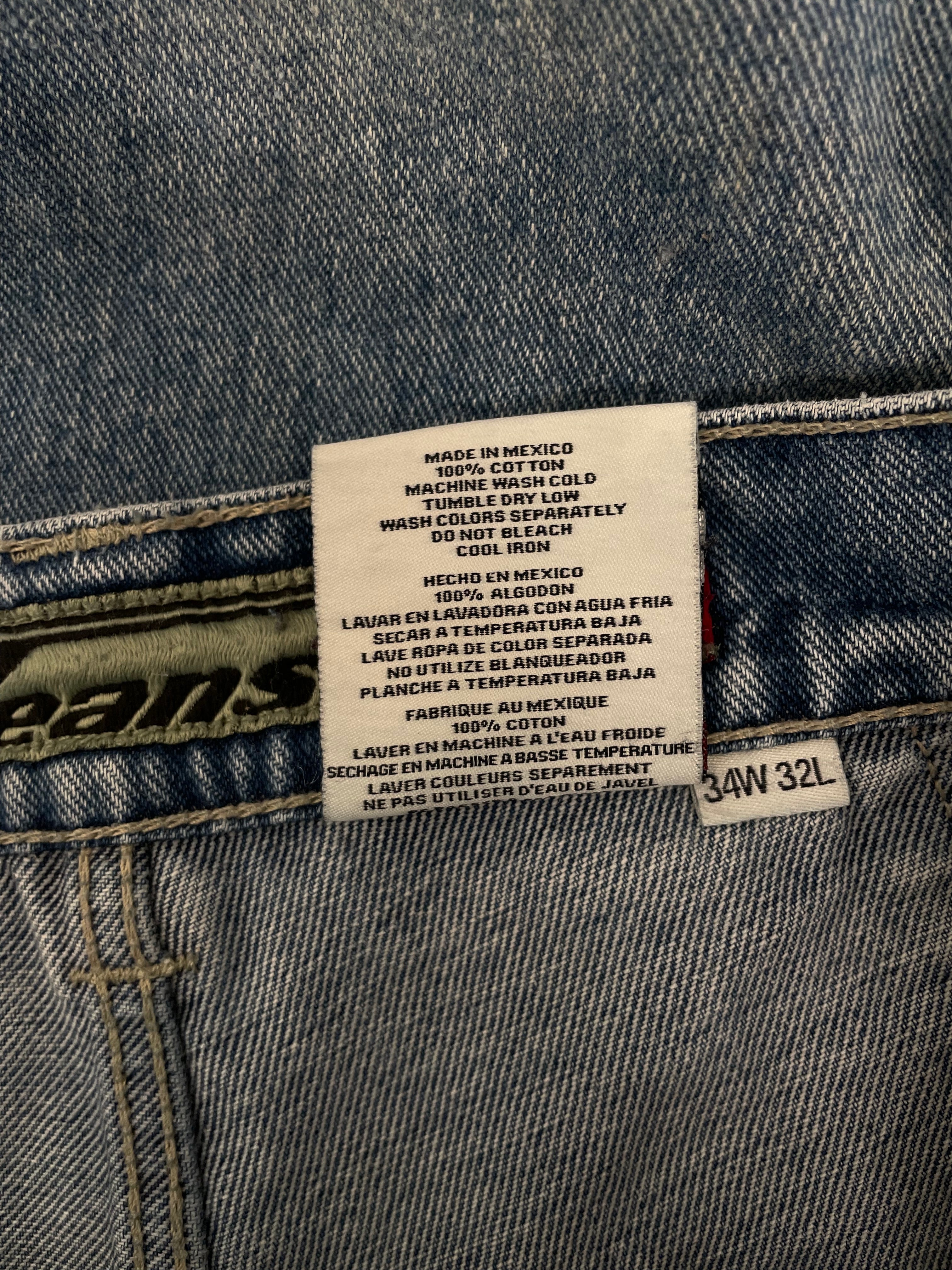 JNCO/Pants/34/Denim/BLU/Crown Spellout view 4