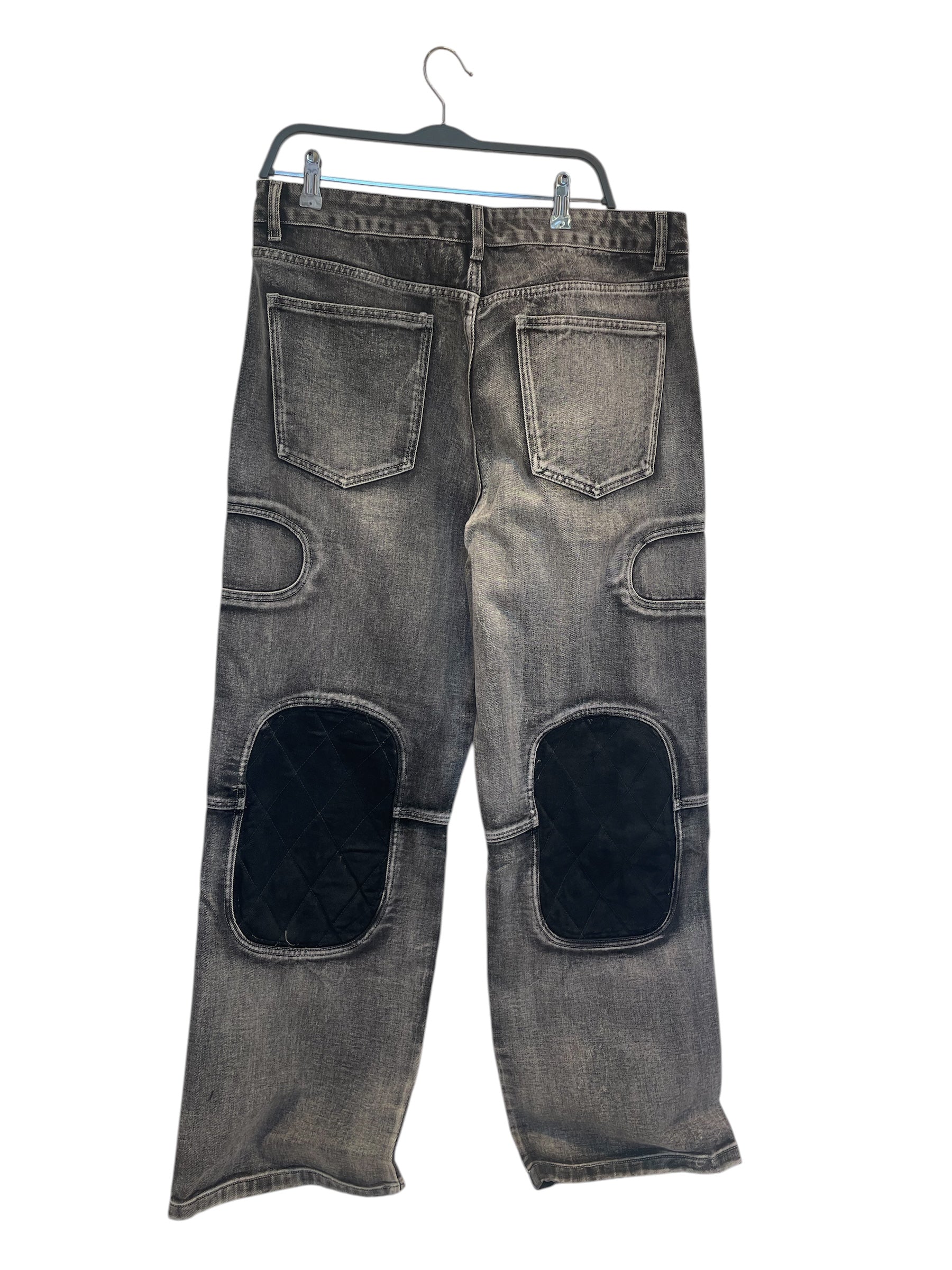 Vale/Pants/36/Denim/BLK/BKR KNESS BLK BAGGY view 2