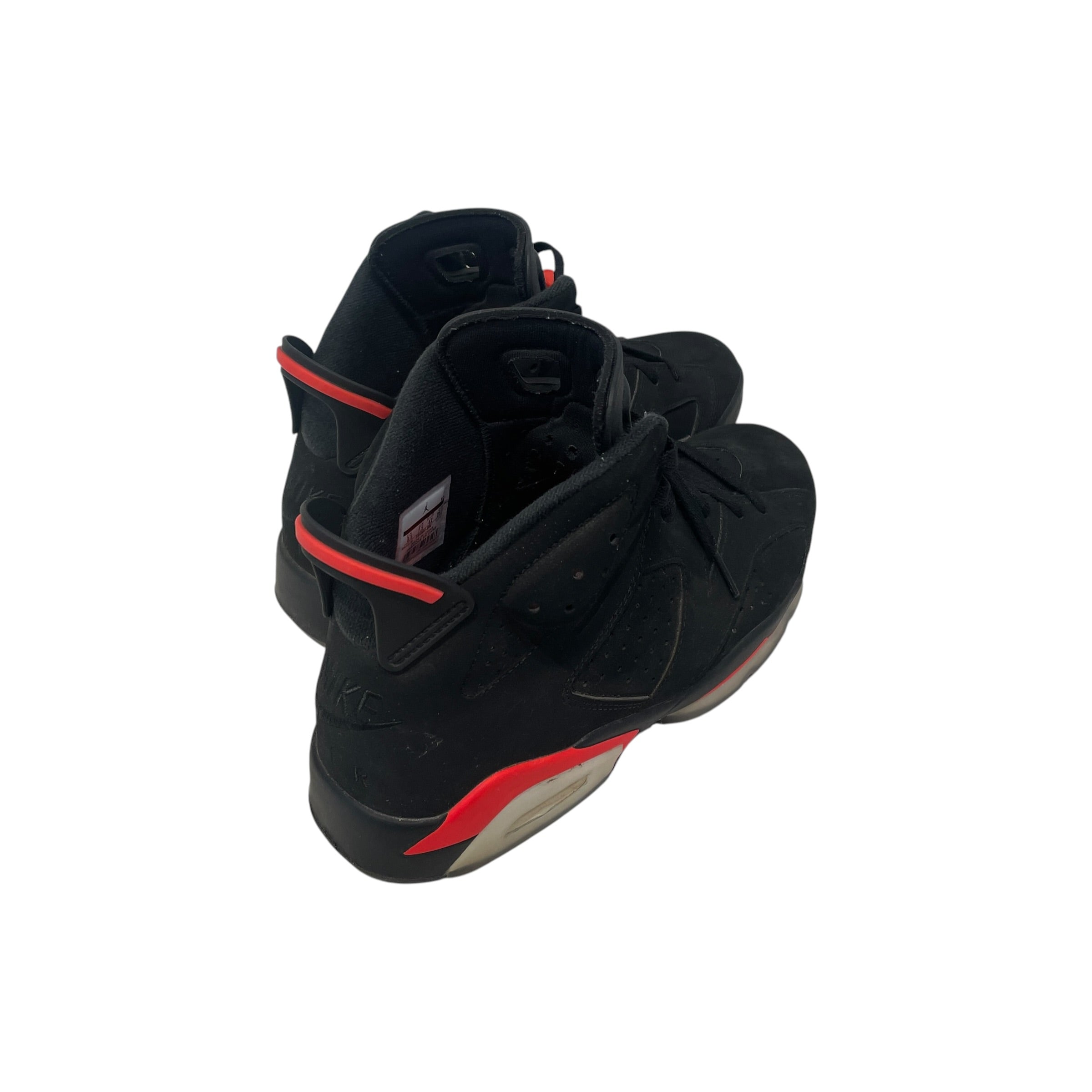 NIKE/AIR JORDAN 6 RETRO/Hi-Sneakers/US 8.5/BLK/384664-060 view 2