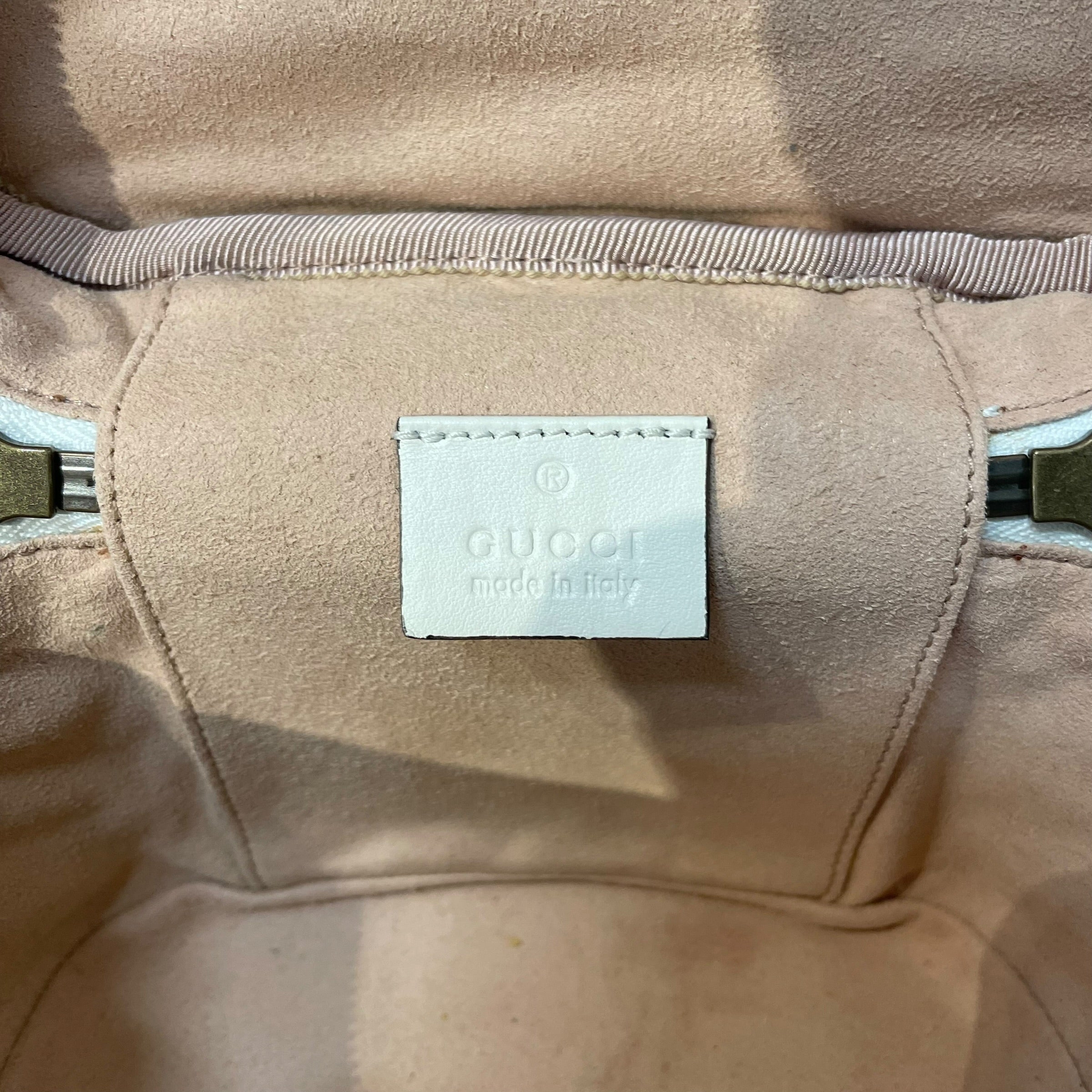 GUCCI/Backpack/Leather/WHT/GG Marmont Mini view 5
