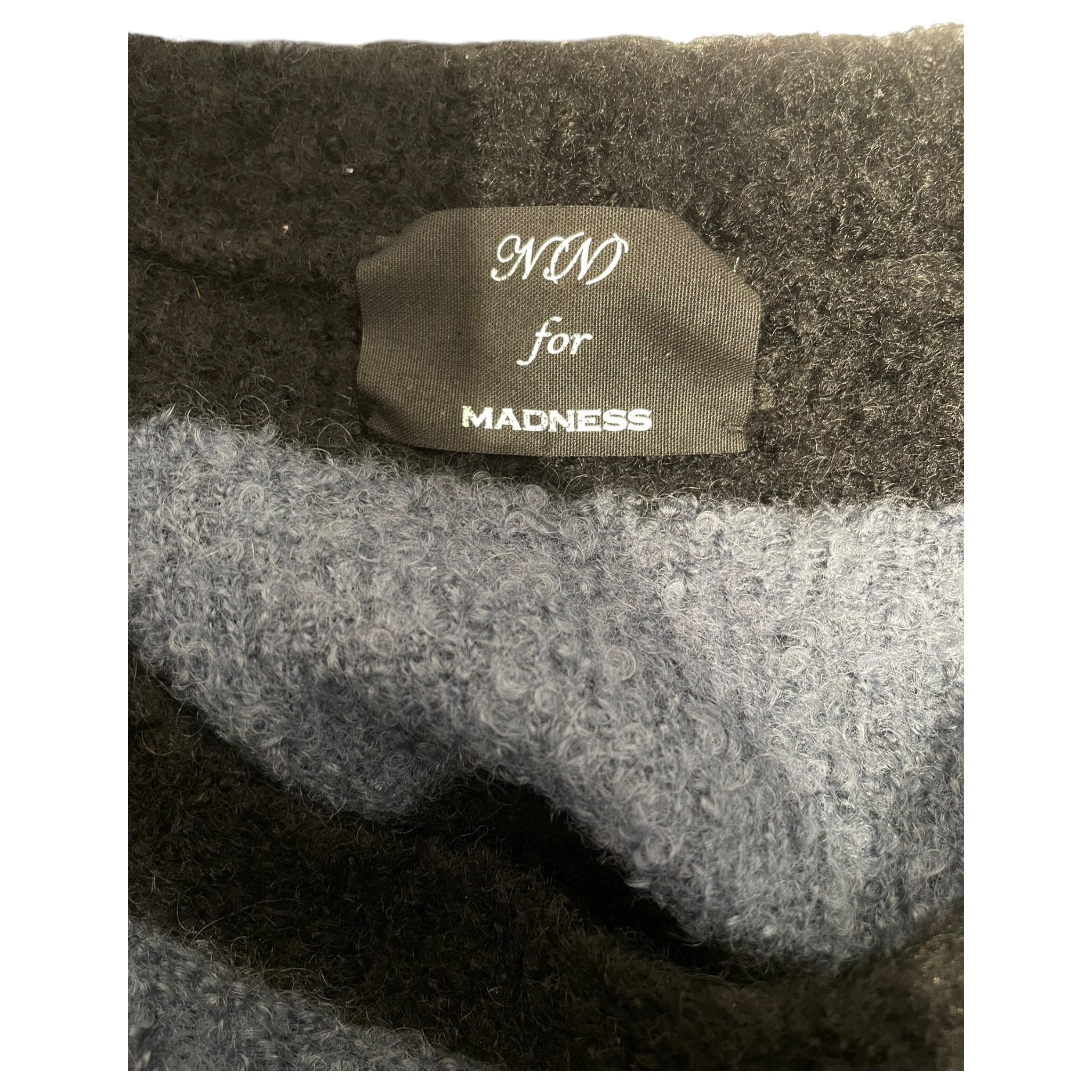 NUMBER (N)INE/Sweater/L/Stripe/Wool/IDG/ view 3