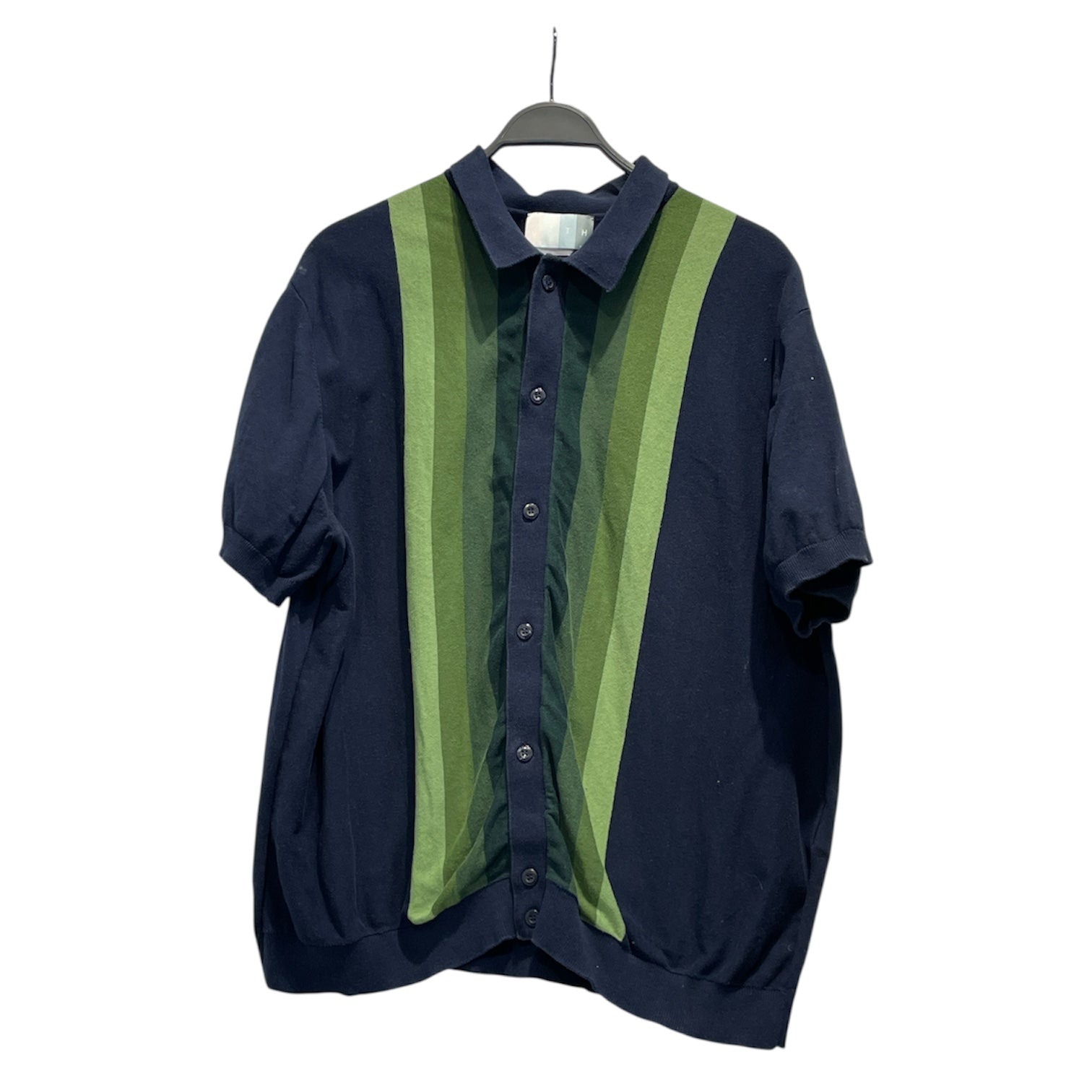 KITH/Polo Shirt/XXL/Cotton/BLU/Stripe/SS 2023 view 1
