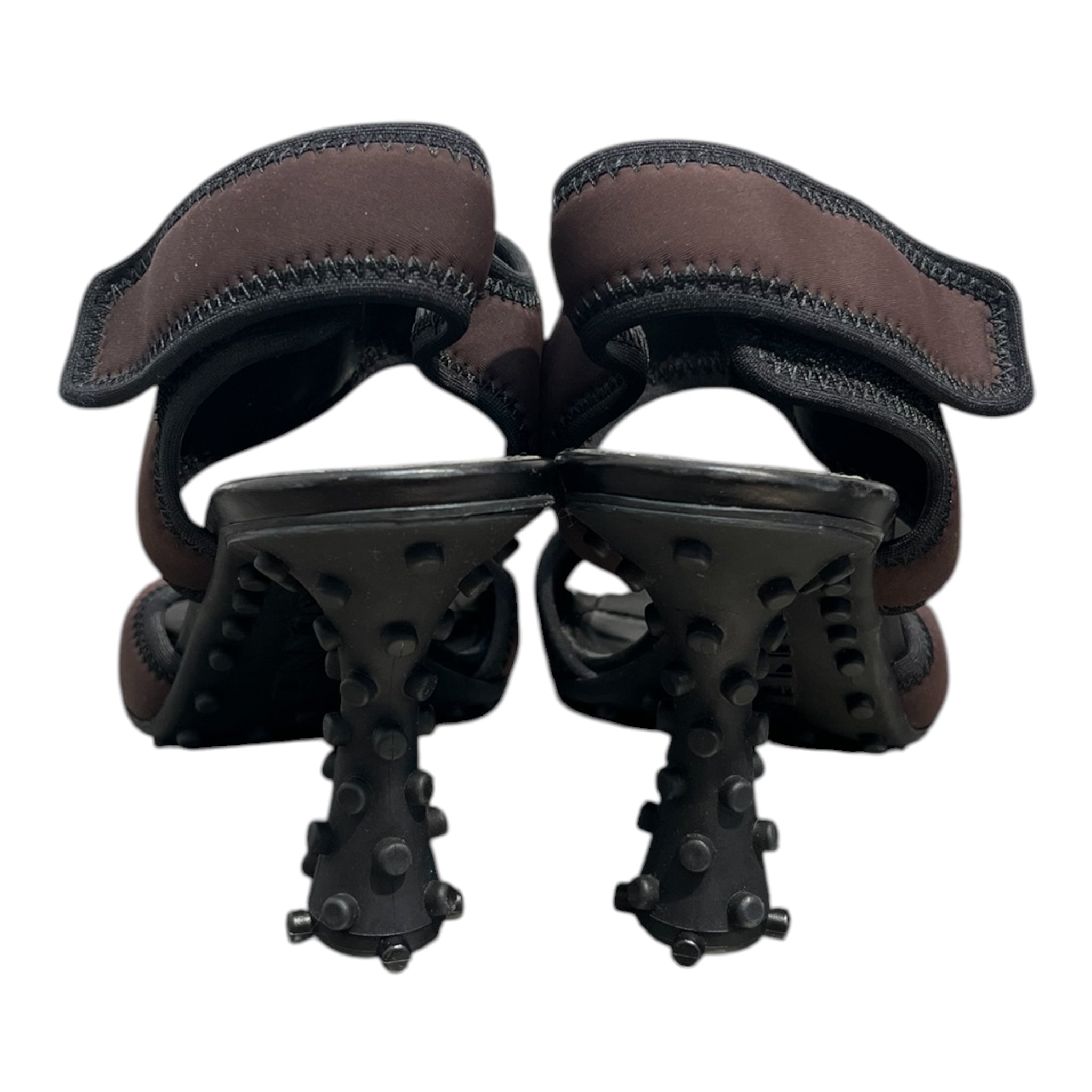 SUNNEI/Heels/EU 39/BRW/LCRO STRAP DOTTED HEEL view 5