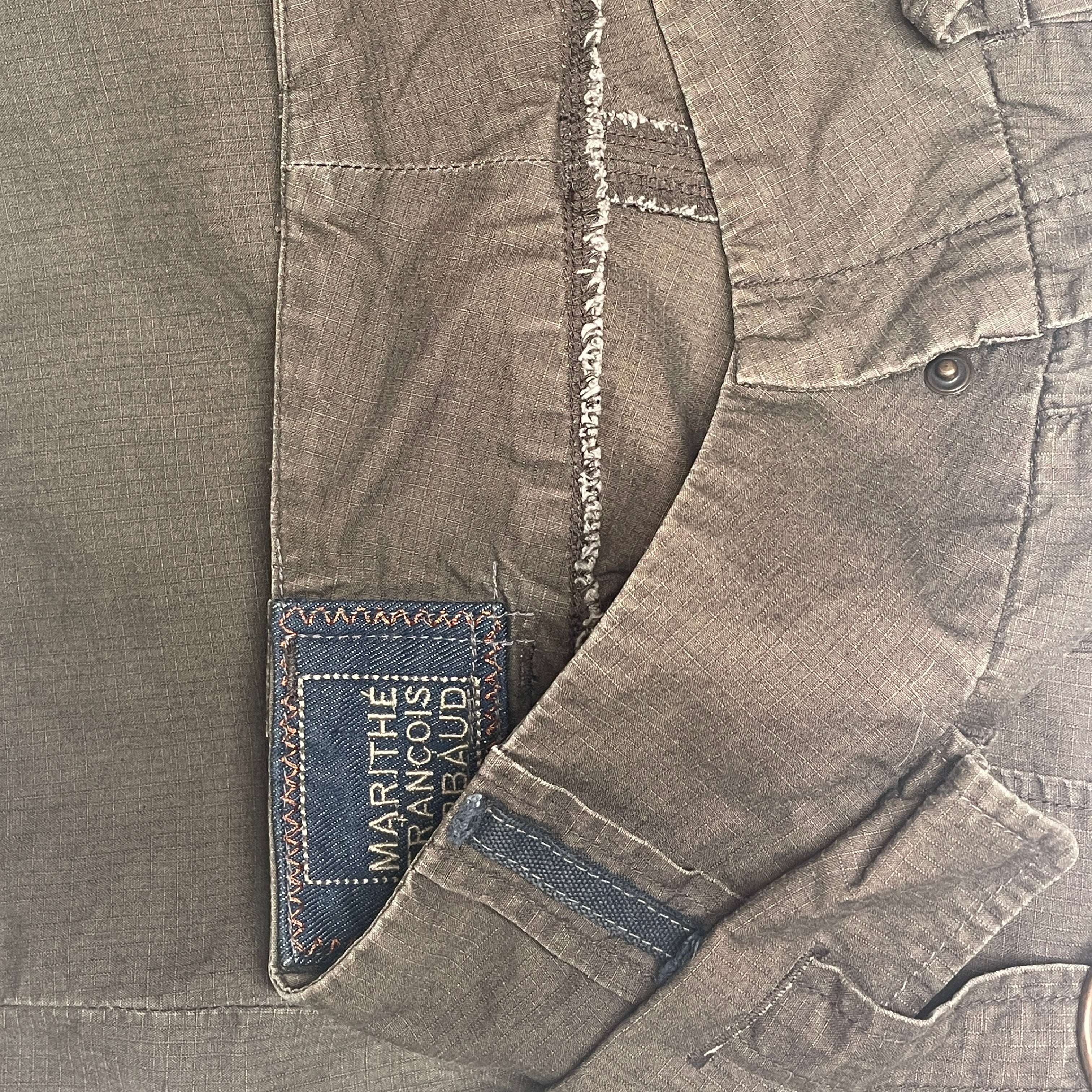 MARITHE FRANCOIS GIRBAUD/Skirt/S/Cotton/BRW/CARGO SKIRT/F6-3867 view 3