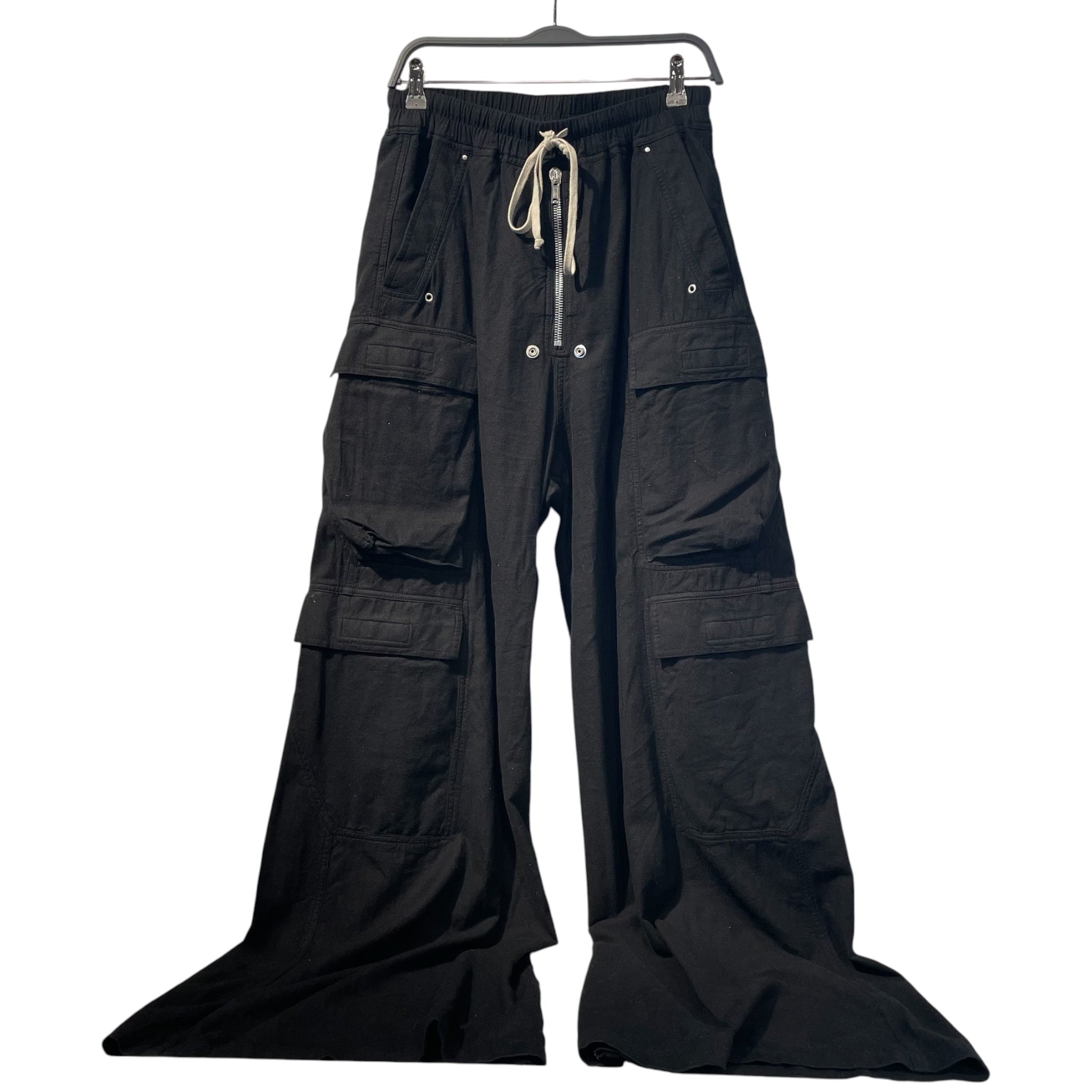RICK OWENS DRKSHDW/Pants/M/Cotton/BLK/ view 1