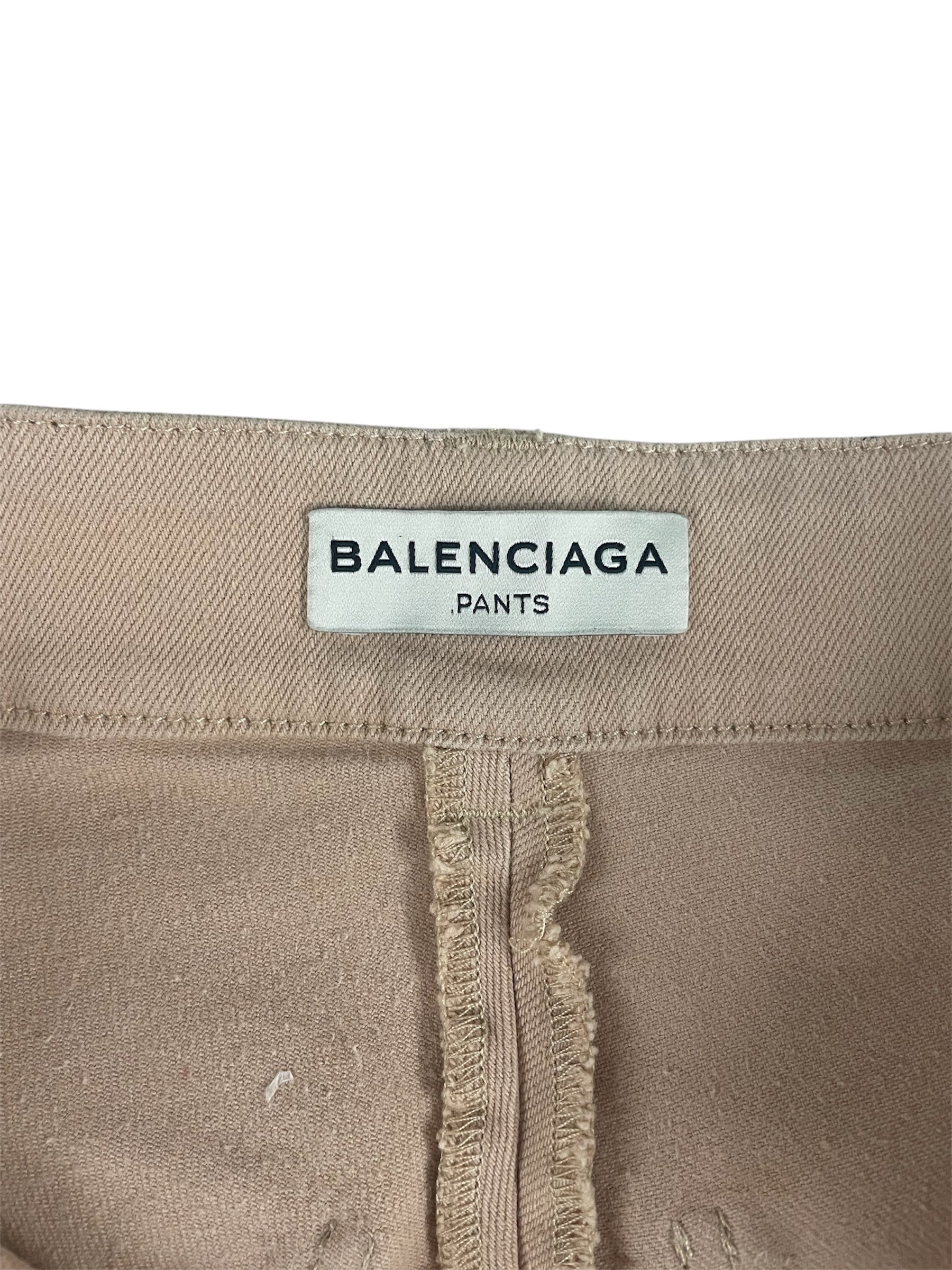 BALENCIAGA/Skinny Pants/36/Cotton/BEG/UP57 2013 00938 301462 TCE35 view 3