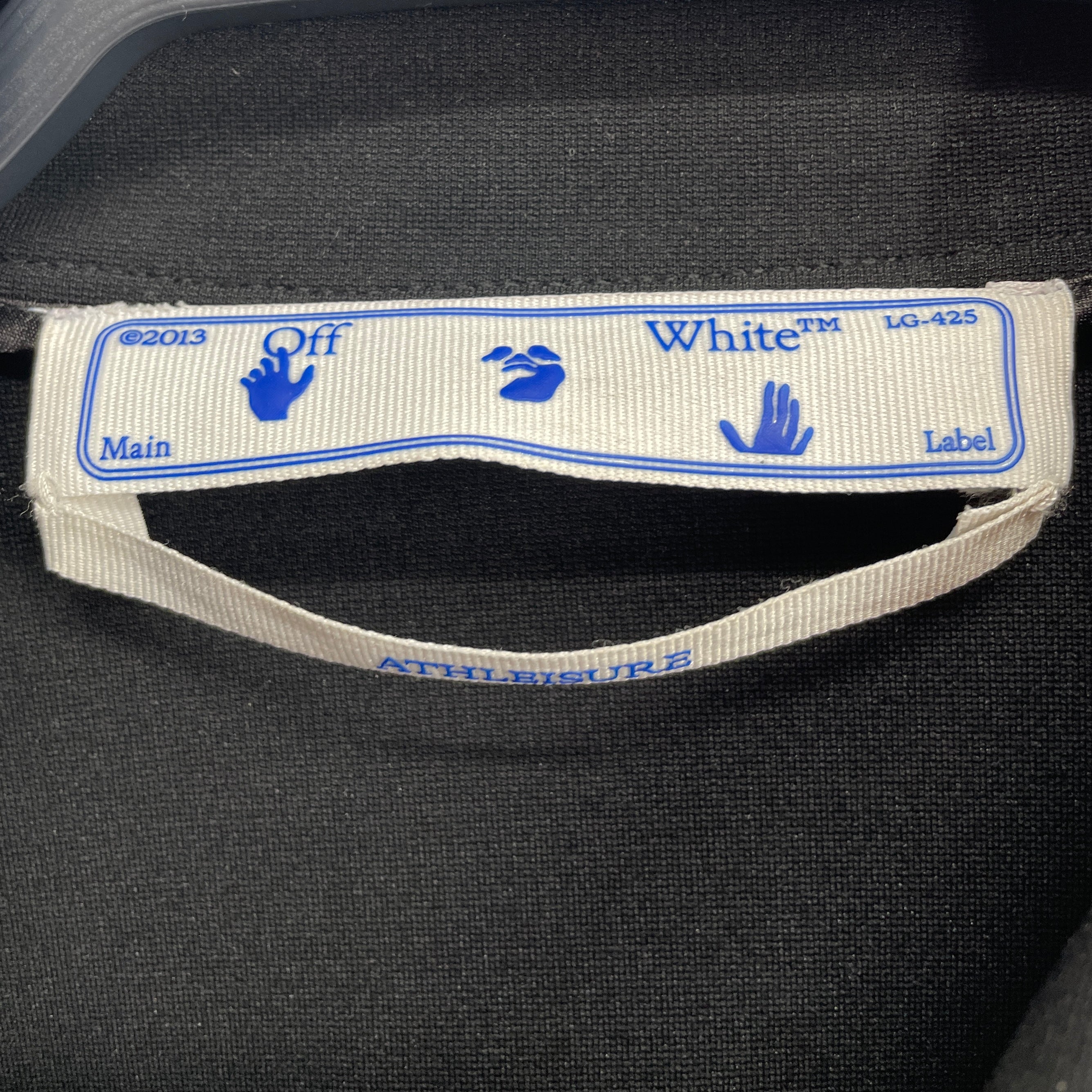 OFF-WHITE/Jacket/XS/BLK/TRACK JACKET view 3