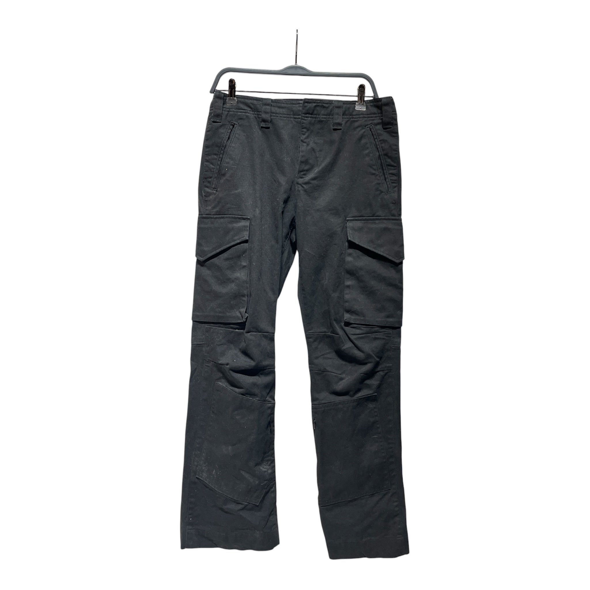 cmmawear/Cargo Pants/S/Cotton/BLK/ZIPPER DETAILING view 1