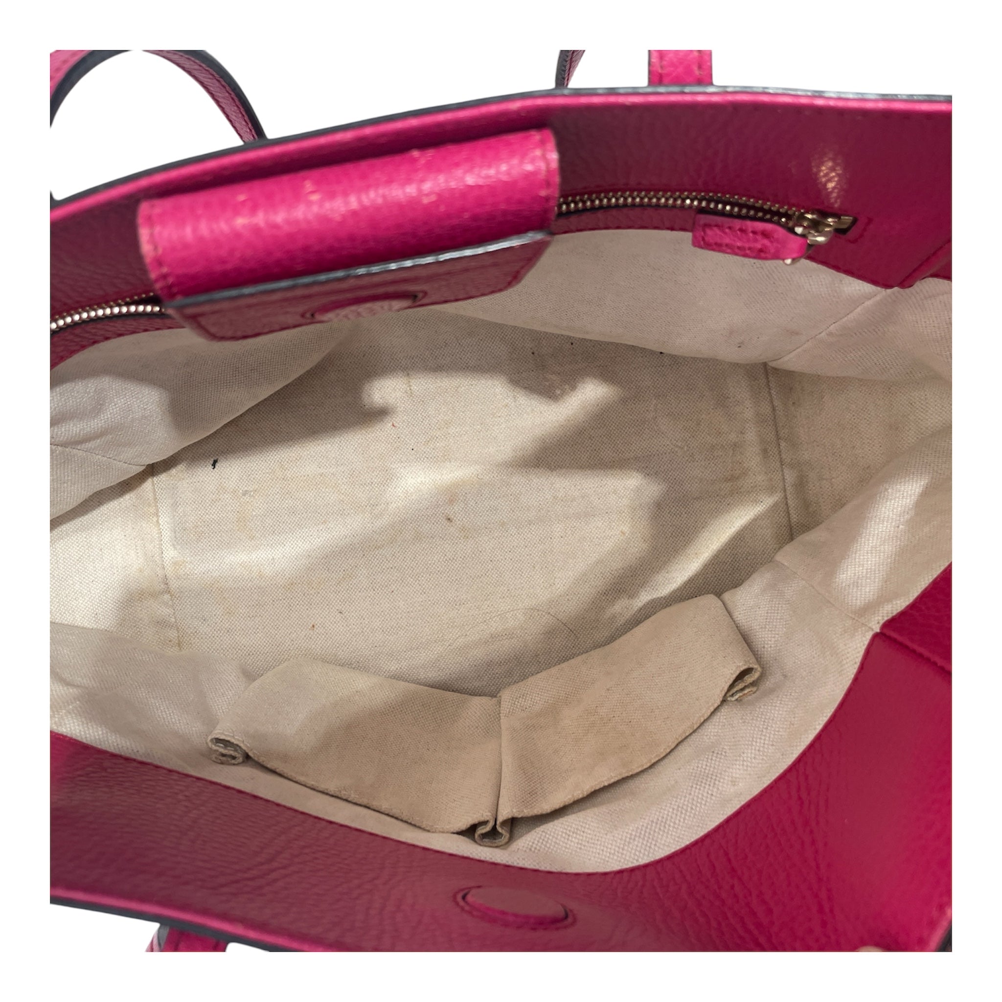 GUCCI/Tote Bag/Monogram/Cotton/PNK/Swing Grained Tote Bag view 3
