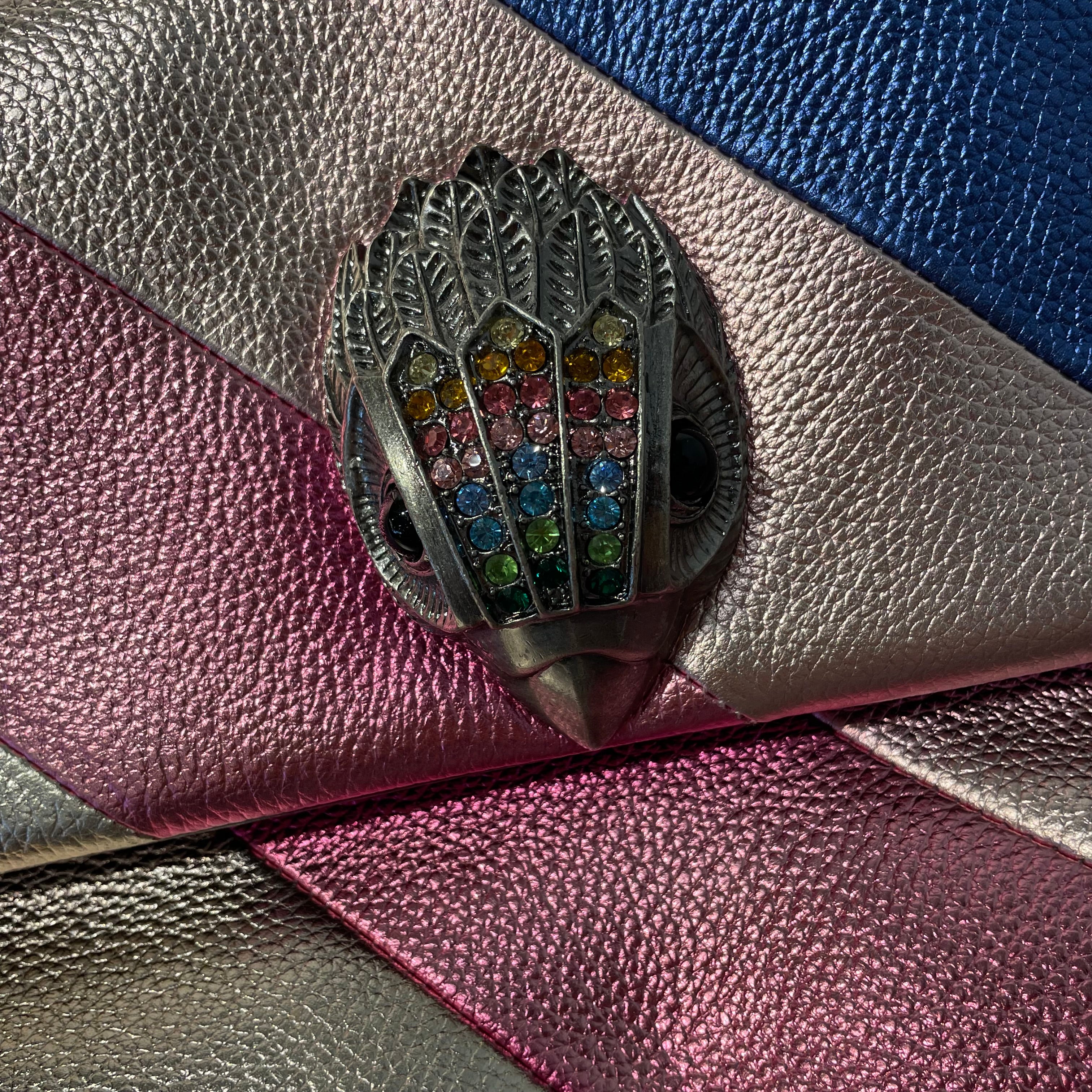 Kurt Geiger/Hand Bag/Stripe/Leather/MLT/ view 10