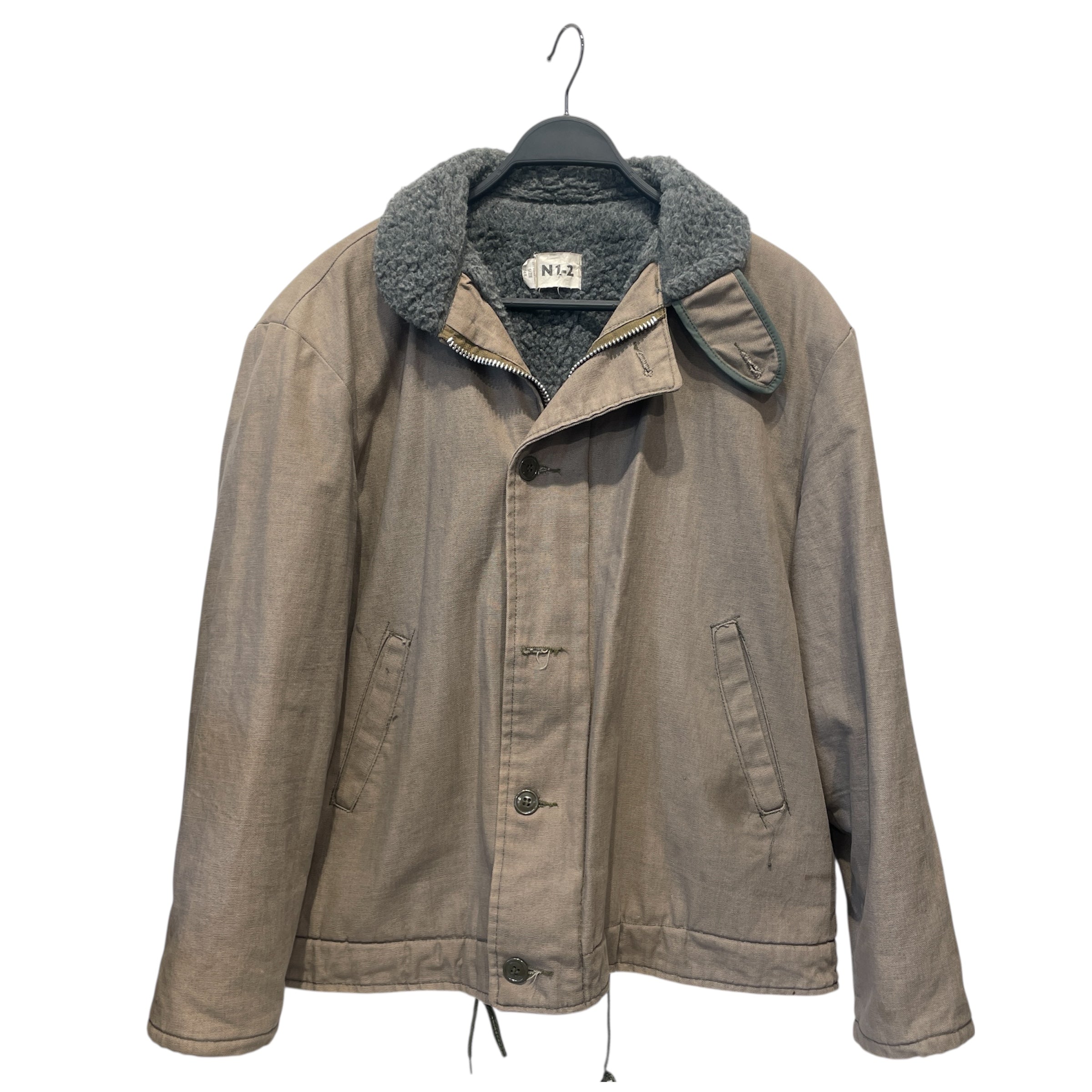 Vintage/Jacket/48/Denim/BEG/1940'S US NAVY Deck N-1 view 1