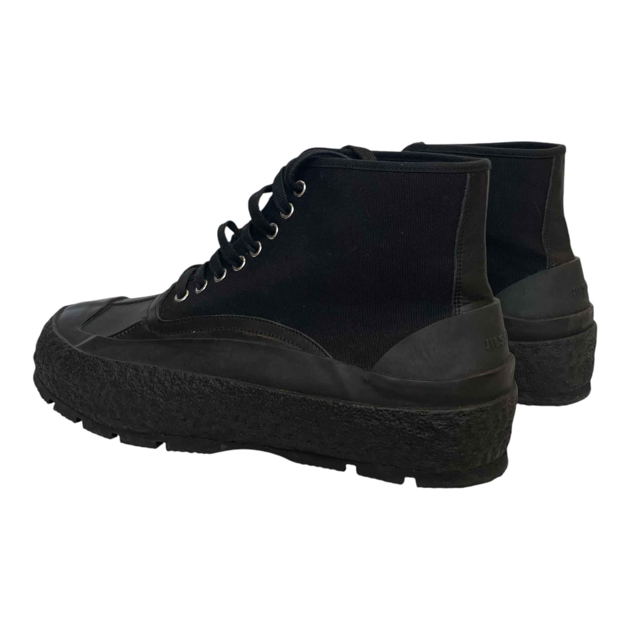 JIL SANDER/Hi-Sneakers/EU 44/Leather/BLK/NYLON/CALF/RUBBR/J32WS0020PR54 view 2