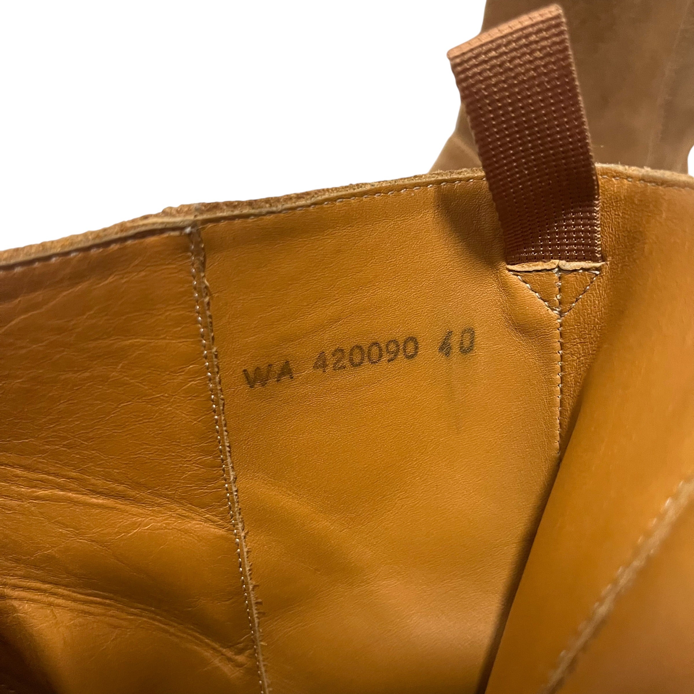 YVES SAINT LAURENT/Boots/EU 40/Suede/BEG/wyatt harness view 17