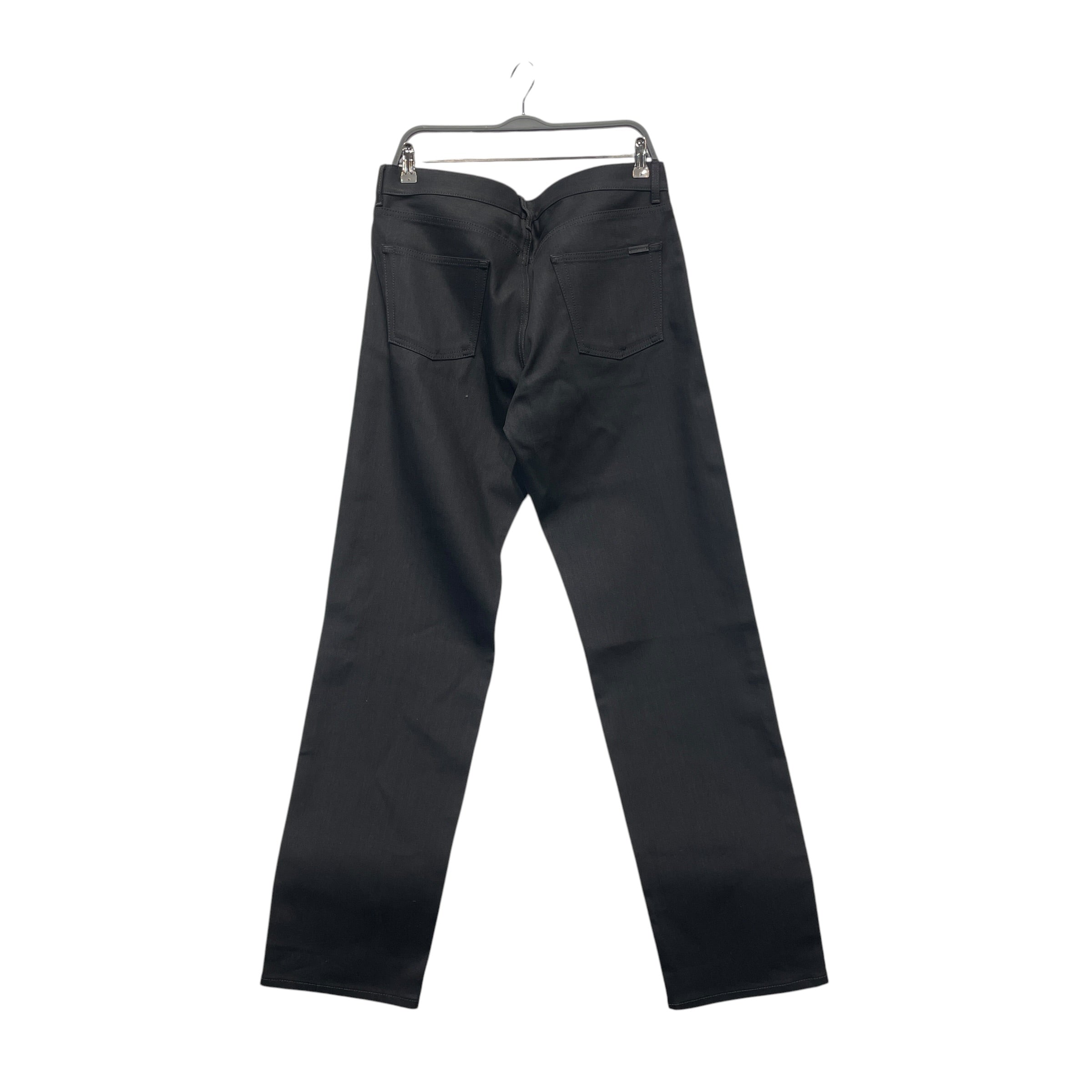 YVES SAINT LAURENT/Pants/34/Denim/BLK/2025 SKINNY DENIM view 5