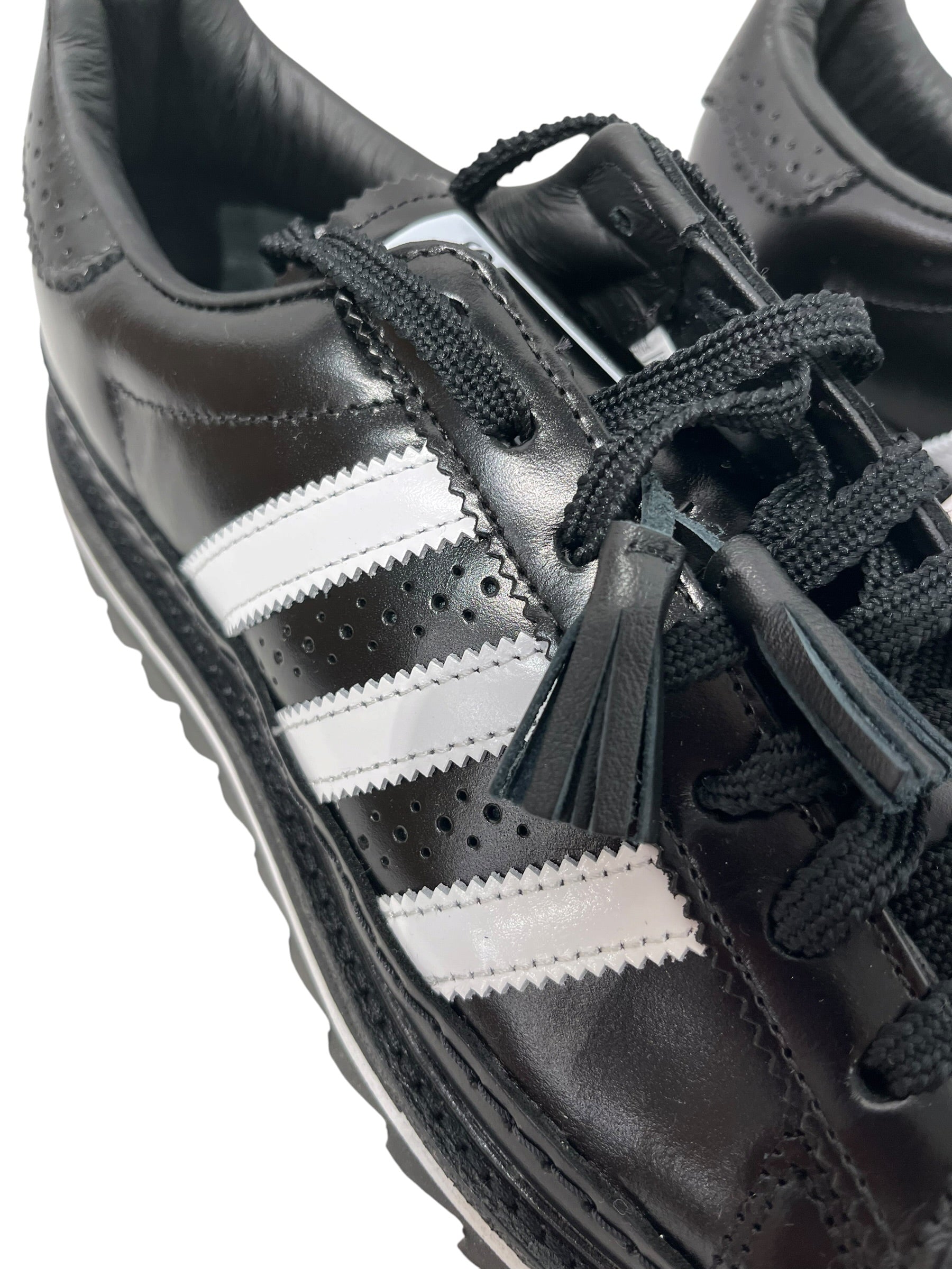 adidas/CLOT(CLOTAPPAREL)/Low-Sneakers/EU 40/Leather/BLK/LOAFER TASSEL SPIKE SOLE view 5